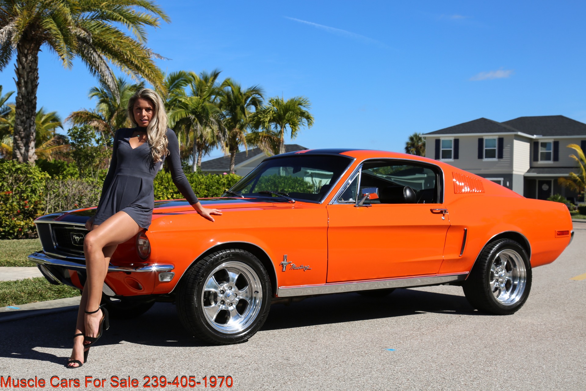Used 1968 Ford Mustang Fastback for sale Sold at Muscle Cars for Sale Inc. in Fort Myers FL 33912 1
