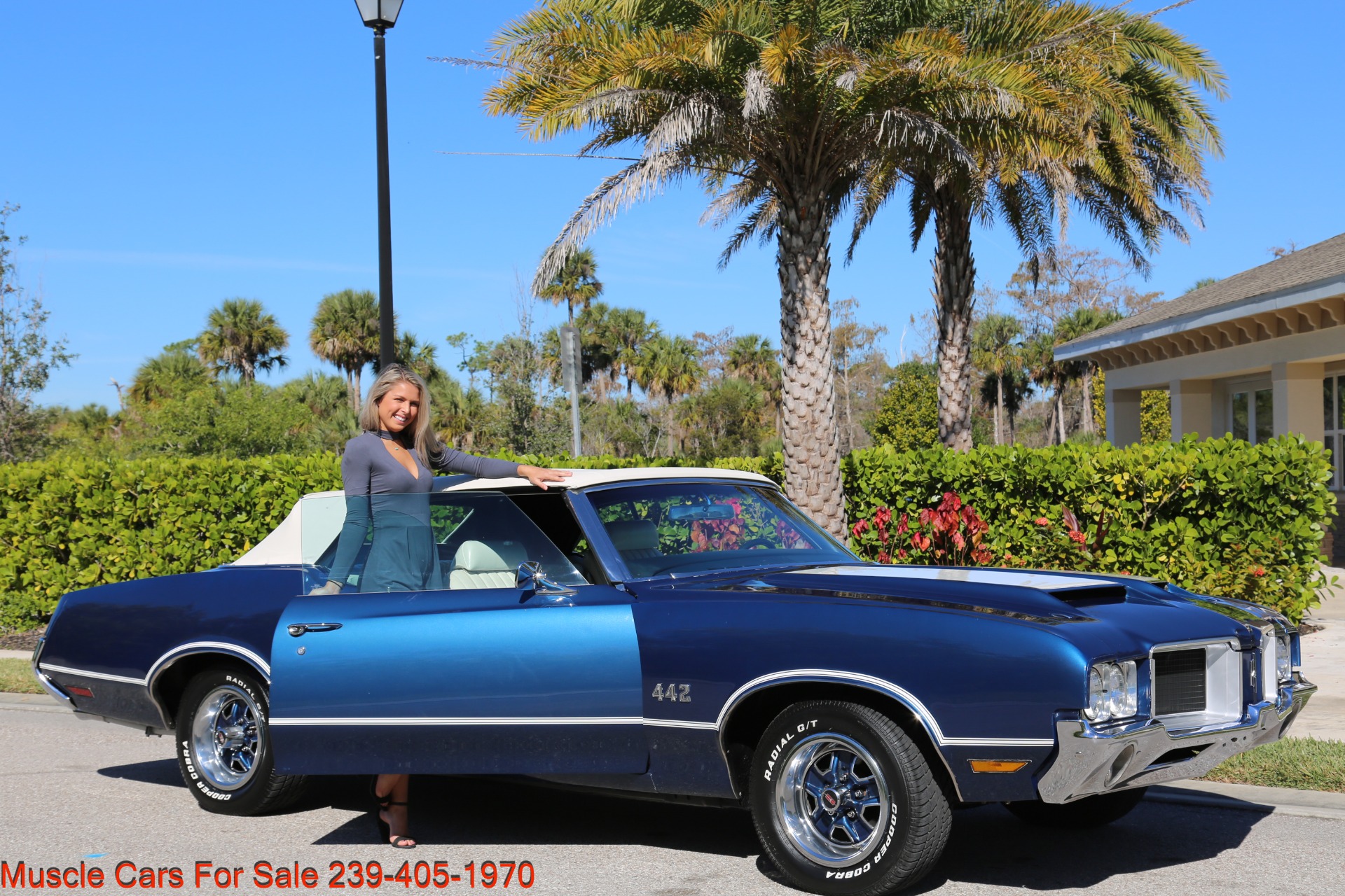 Used 1971 Olds 442 Convertible for sale Sold at Muscle Cars for Sale Inc. in Fort Myers FL 33912 6