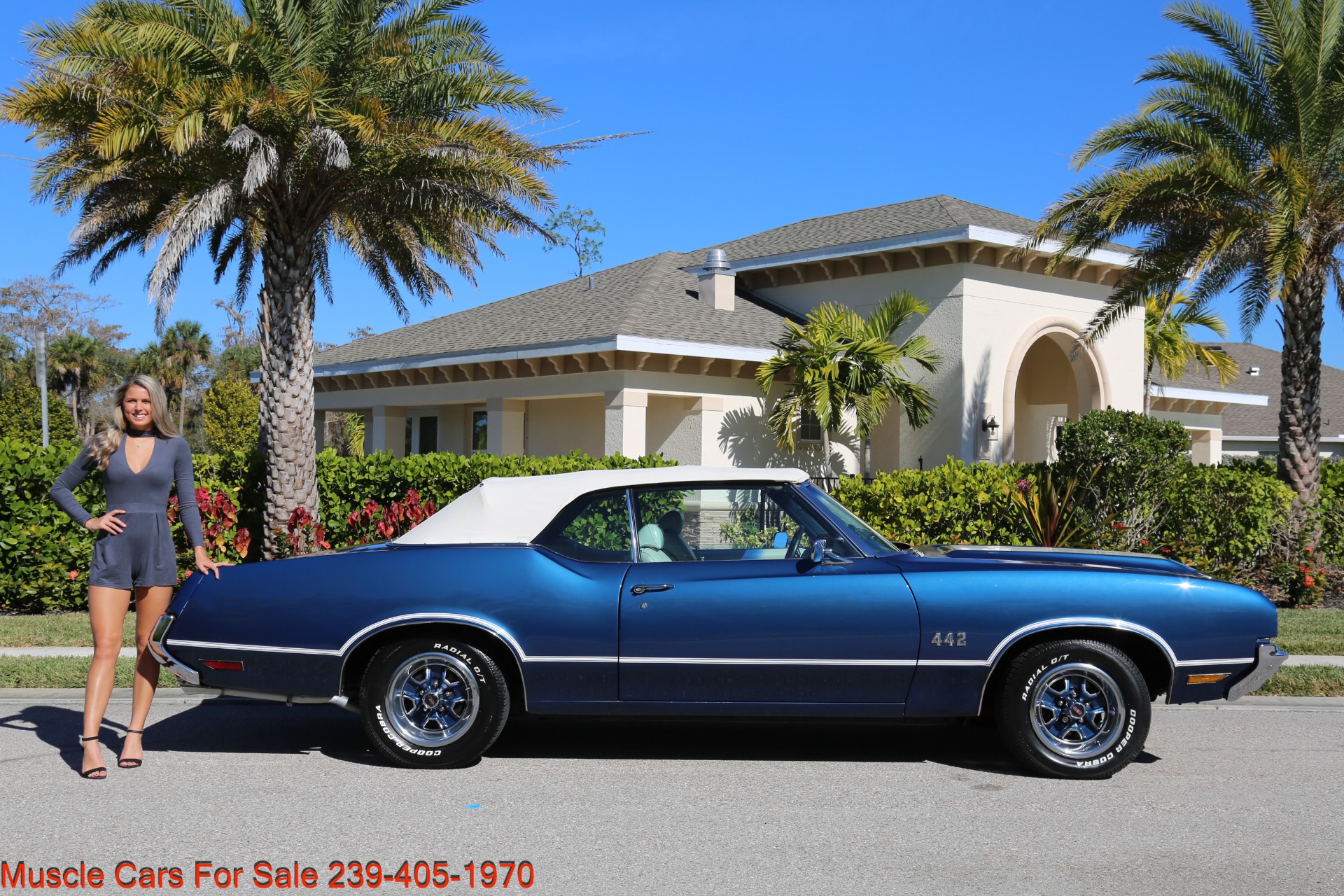 Used 1971 Olds 442 Convertible for sale Sold at Muscle Cars for Sale Inc. in Fort Myers FL 33912 8