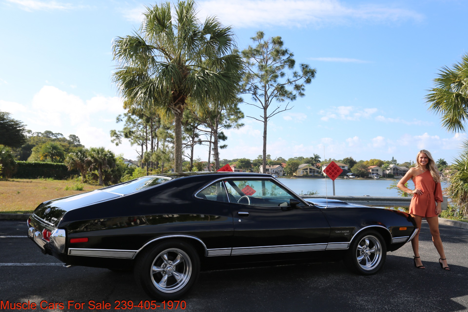 Used 1972 Ford Grand Torino Sport Sport 351 Cleveland Automatic A/C for sale Sold at Muscle Cars for Sale Inc. in Fort Myers FL 33912 5