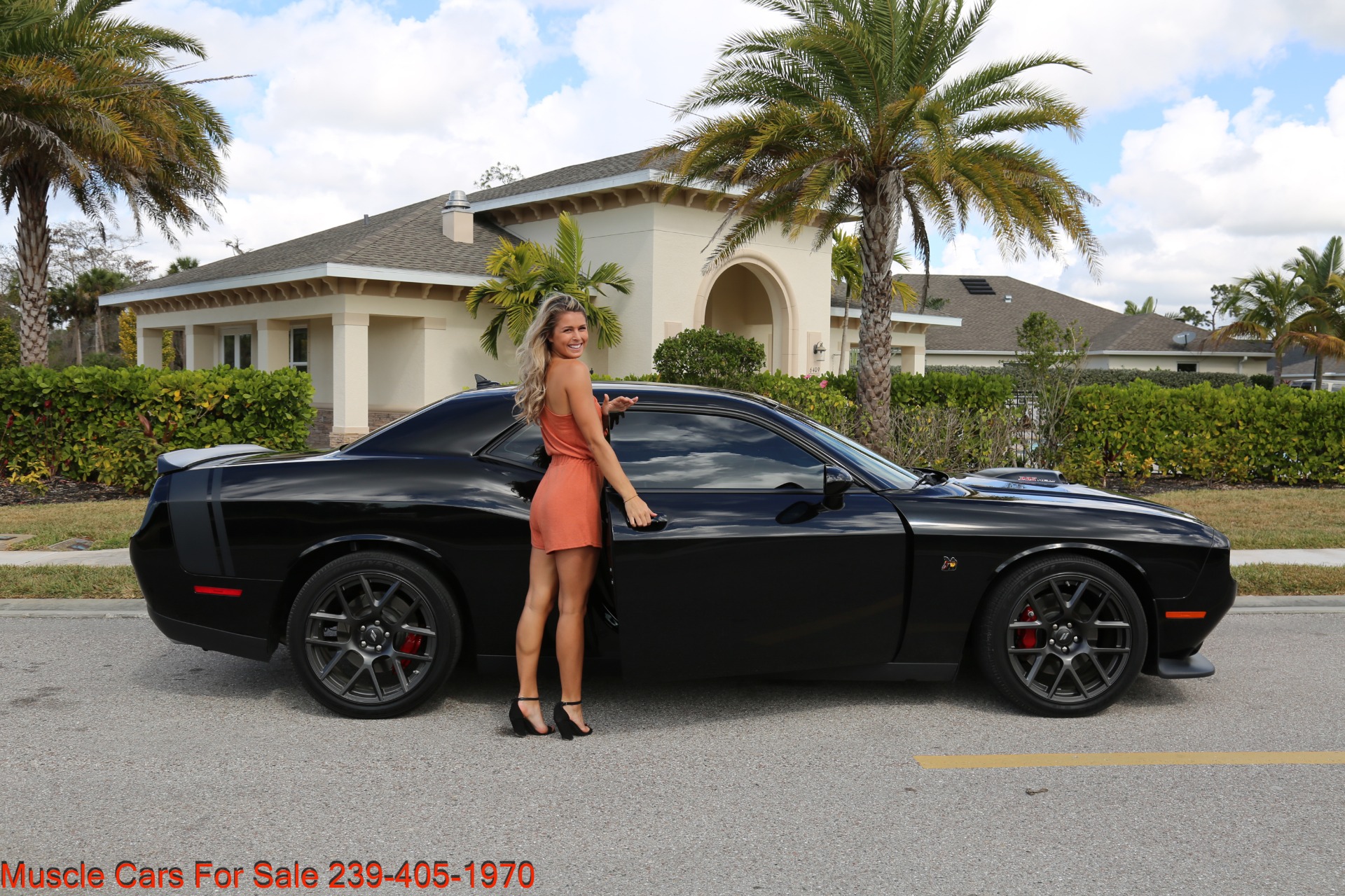 Used 2017 Dodge Challenger 392 HEMI Scat Pack Shaker for sale Sold at Muscle Cars for Sale Inc. in Fort Myers FL 33912 2