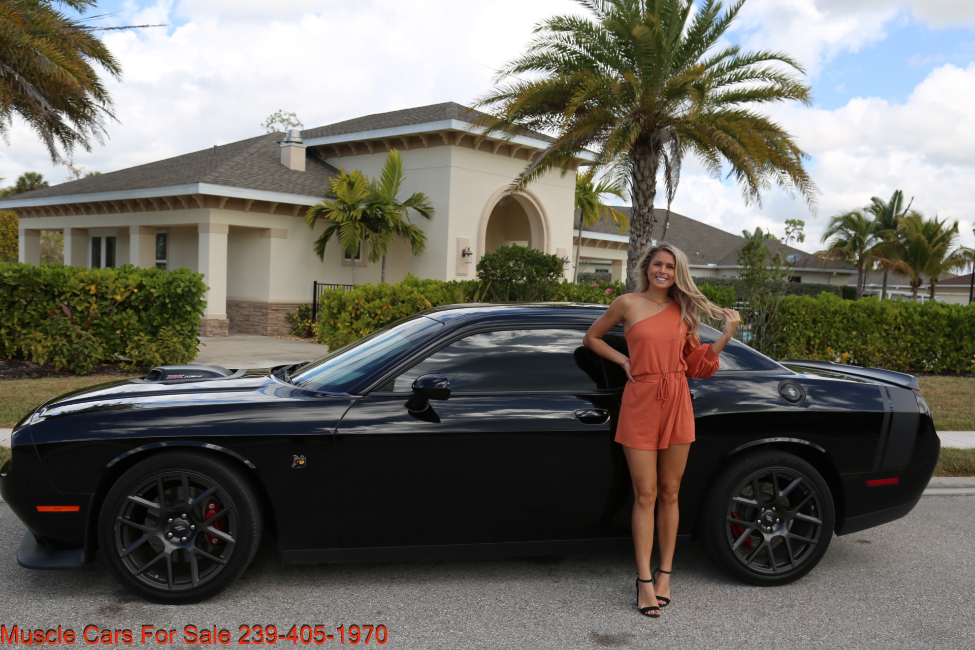 Used 2017 Dodge Challenger 392 HEMI Scat Pack Shaker for sale Sold at Muscle Cars for Sale Inc. in Fort Myers FL 33912 1