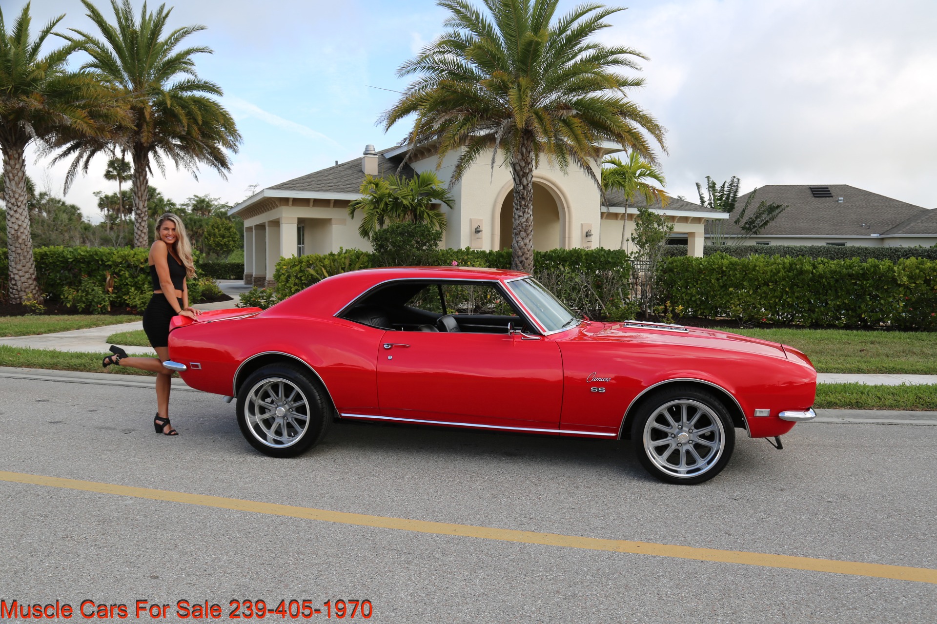 Used 1968 Chevrolet Camaro 454 4 Speed Manual 12 Bolt rear for sale Sold at Muscle Cars for Sale Inc. in Fort Myers FL 33912 4