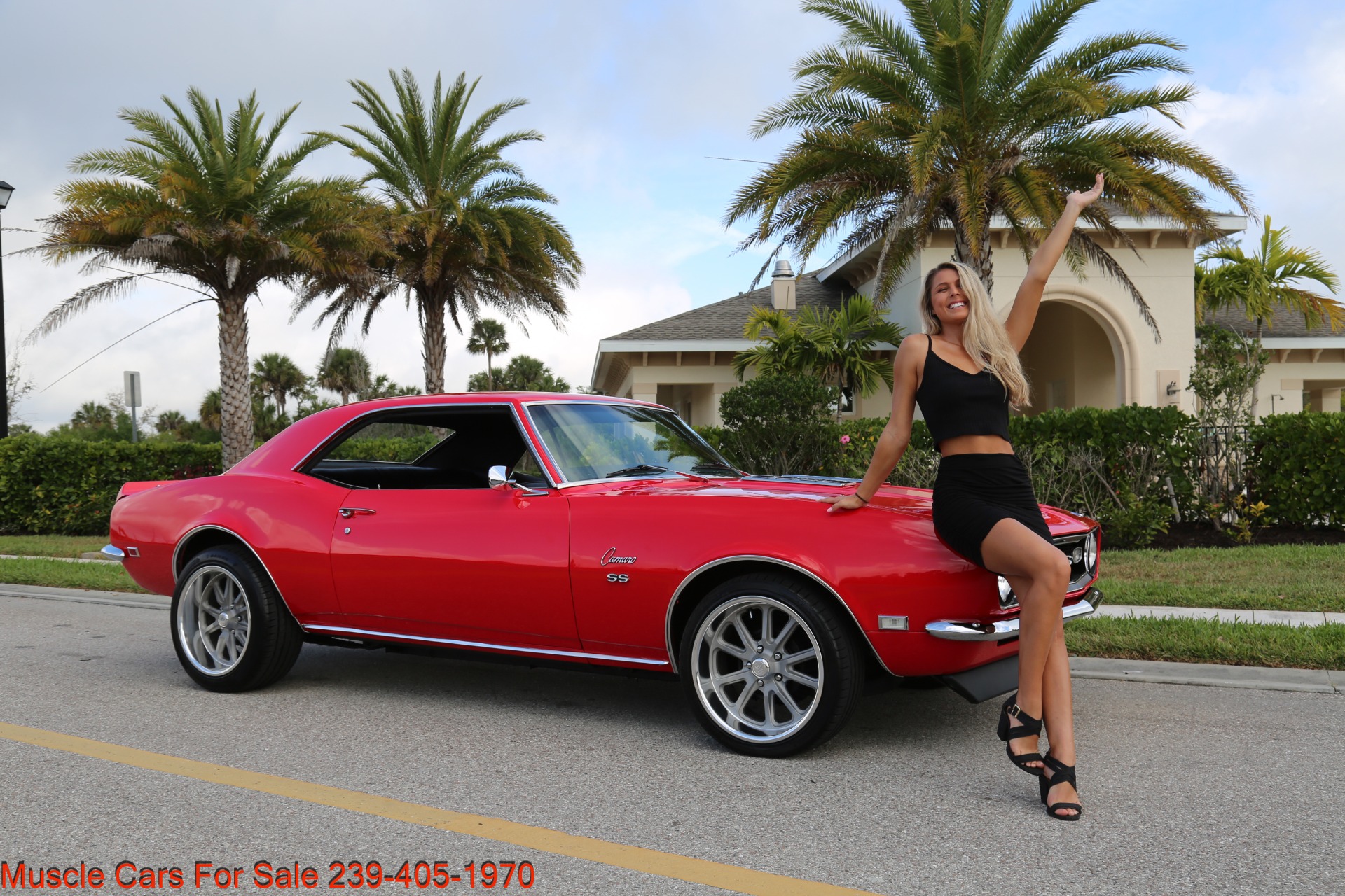 Used 1968 Chevrolet Camaro 454 4 Speed Manual 12 Bolt rear for sale Sold at Muscle Cars for Sale Inc. in Fort Myers FL 33912 1