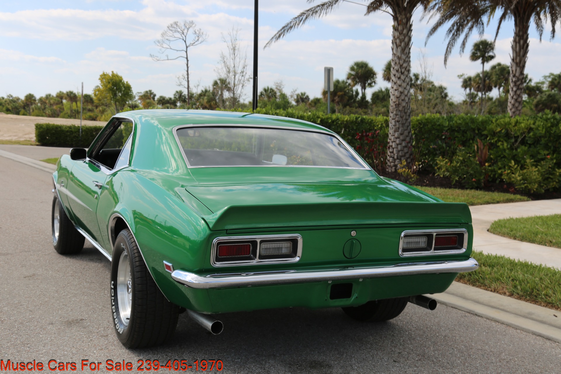 Used 1968 Chevrolet Camaro Rally Green Irid for sale Sold at Muscle Cars for Sale Inc. in Fort Myers FL 33912 3