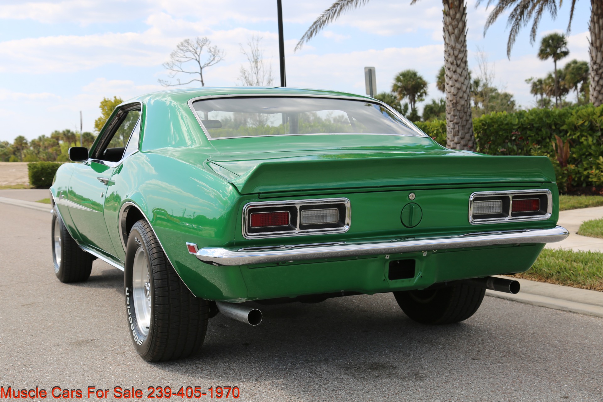 Used 1968 Chevrolet Camaro Rally Green Irid for sale Sold at Muscle Cars for Sale Inc. in Fort Myers FL 33912 7