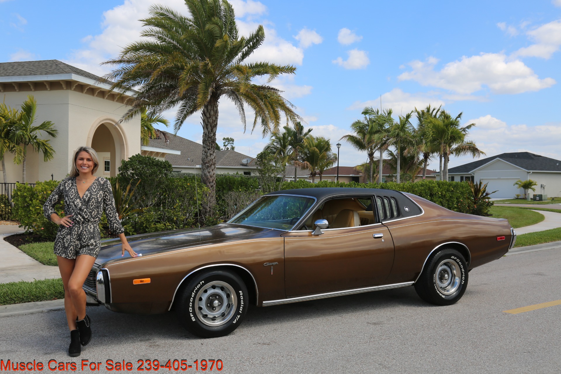 Used 1973 Dodge Charger 500 SE For Sale ($21,000) | Muscle Cars for Sale  Inc. Stock #2134