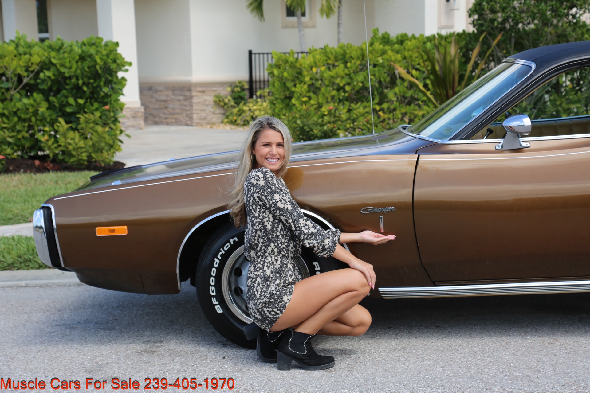 Used 1973 Dodge Charger 500 SE for sale Sold at Muscle Cars for Sale Inc. in Fort Myers FL 33912 4