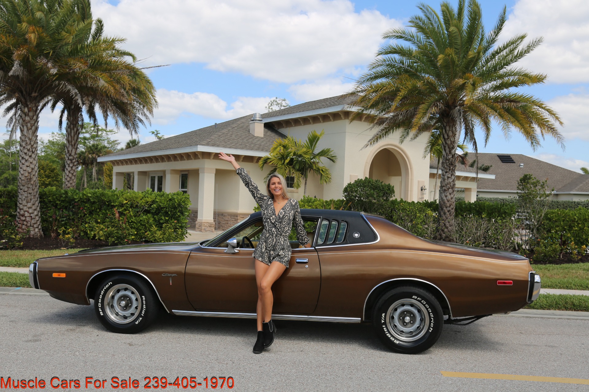 Used 1973 Dodge Charger 500 SE for sale Sold at Muscle Cars for Sale Inc. in Fort Myers FL 33912 5