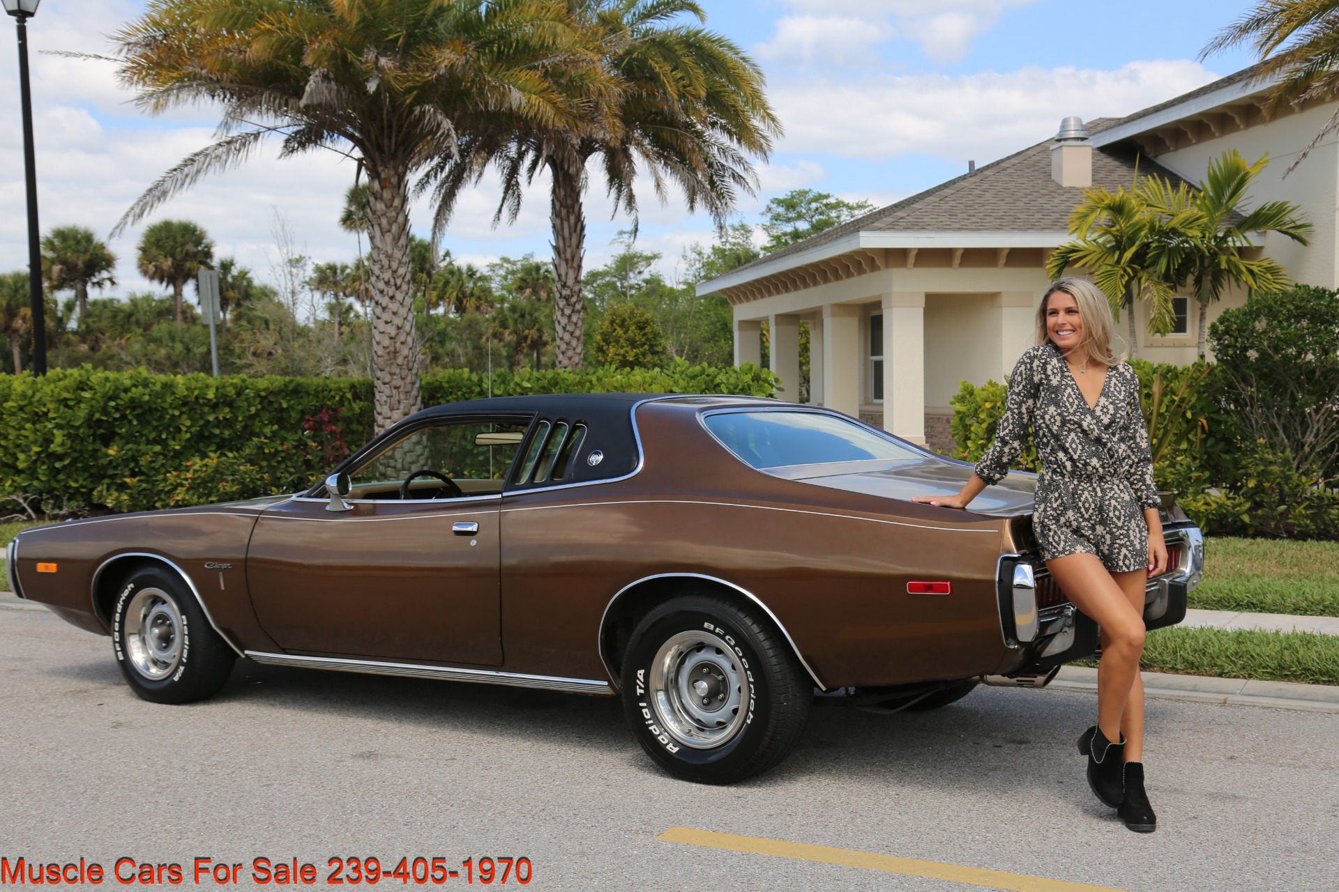 Used 1973 Dodge Charger 500 SE for sale Sold at Muscle Cars for Sale Inc. in Fort Myers FL 33912 6