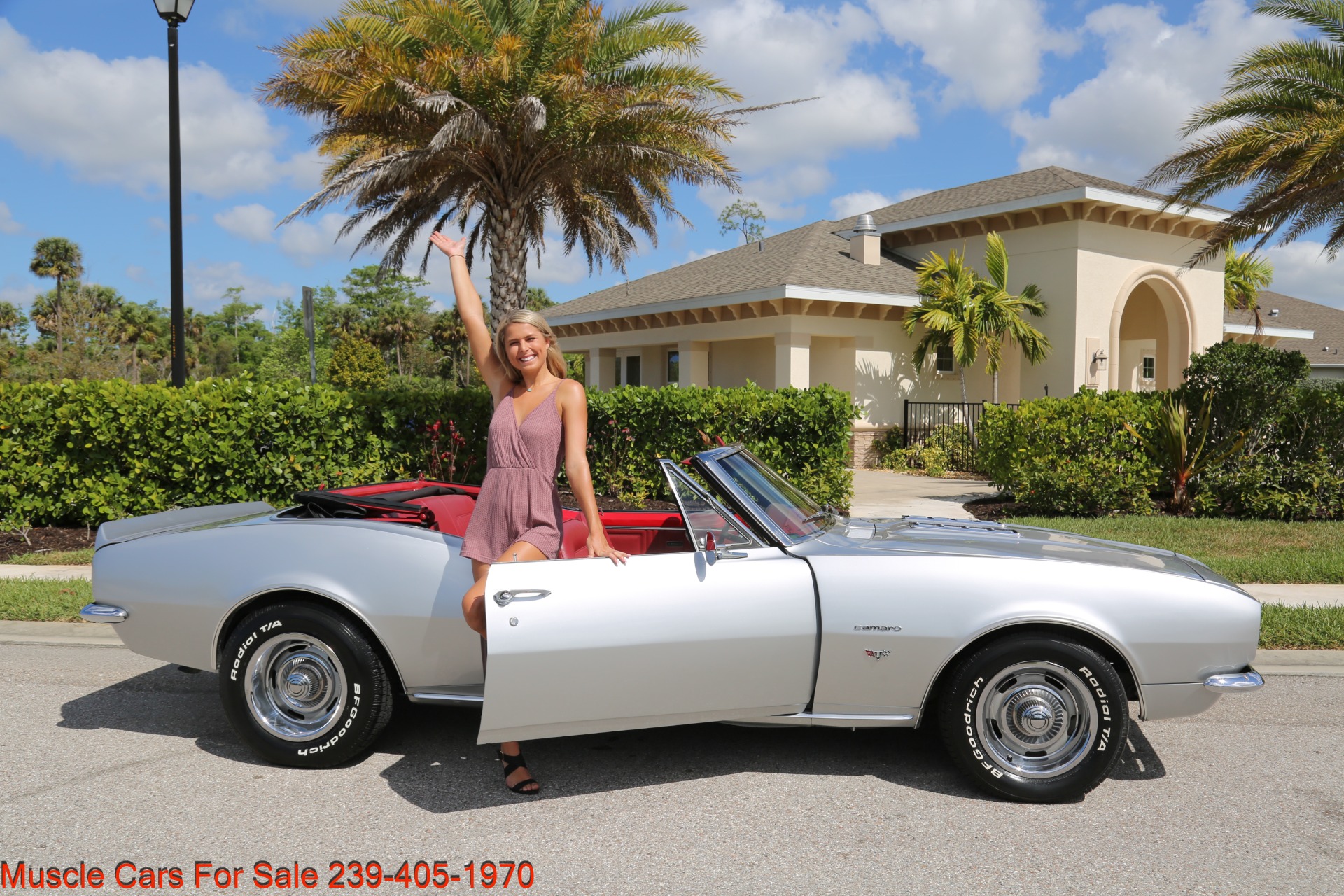 Used 1967 Chevrolet Camaro Convertible for sale Sold at Muscle Cars for Sale Inc. in Fort Myers FL 33912 3