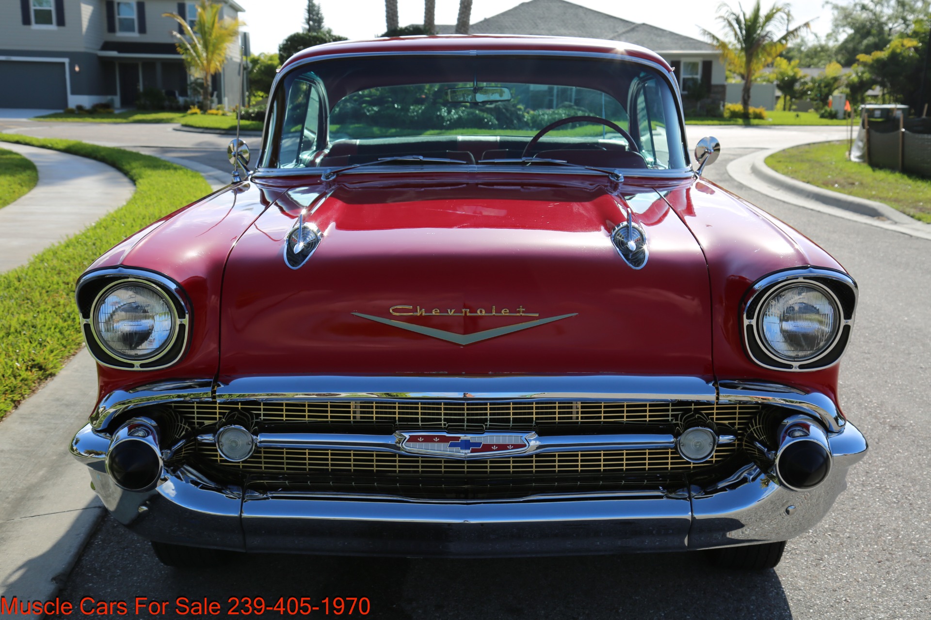 Used 1957 Chevrolet Belair BelAir for sale Sold at Muscle Cars for Sale Inc. in Fort Myers FL 33912 5