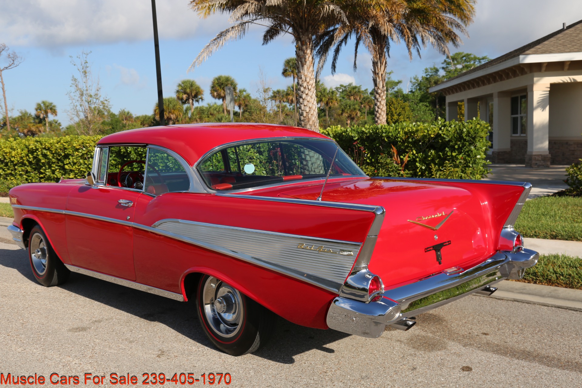 Used 1957 Chevrolet Belair BelAir for sale Sold at Muscle Cars for Sale Inc. in Fort Myers FL 33912 7