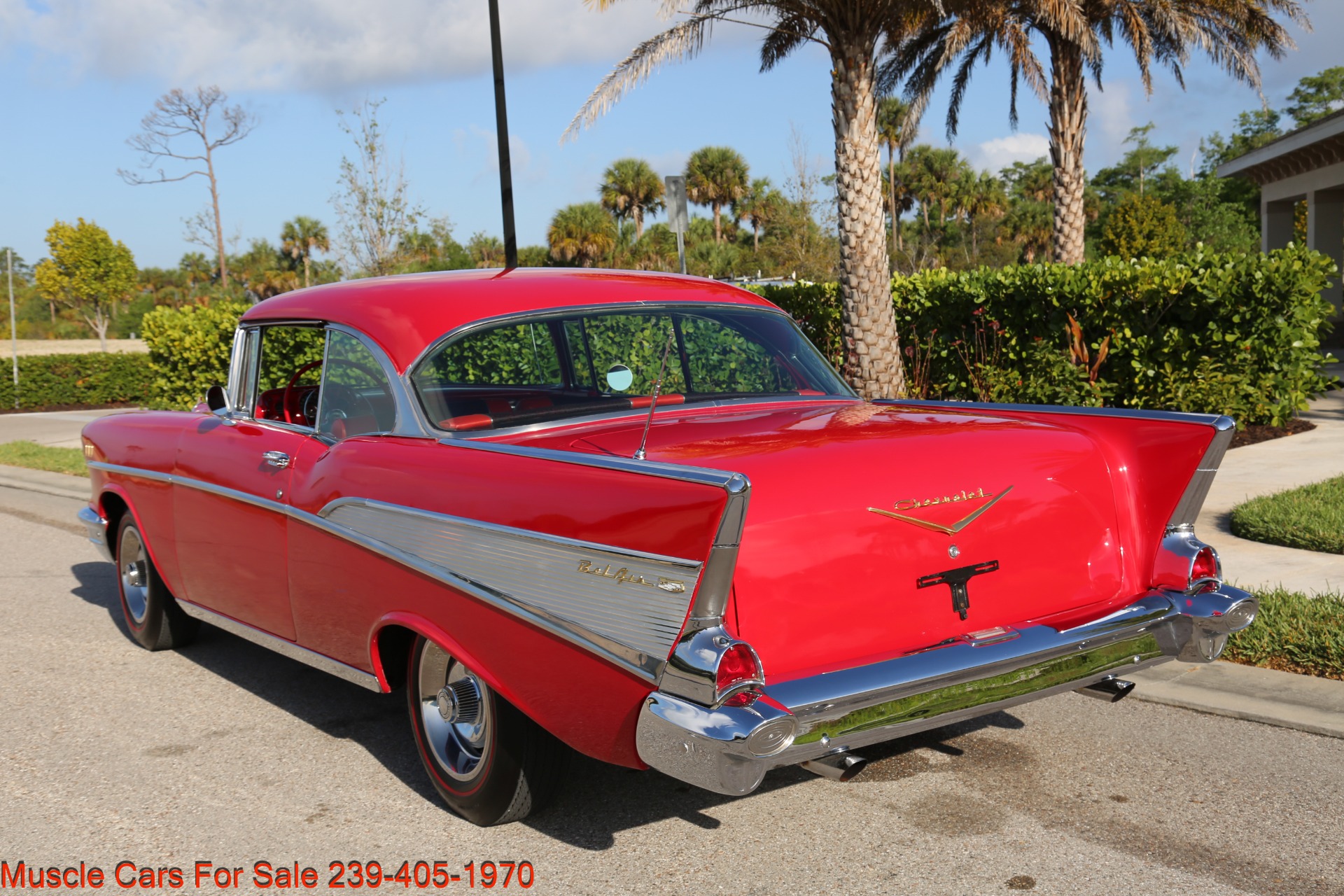 Used 1957 Chevrolet Belair BelAir for sale Sold at Muscle Cars for Sale Inc. in Fort Myers FL 33912 8