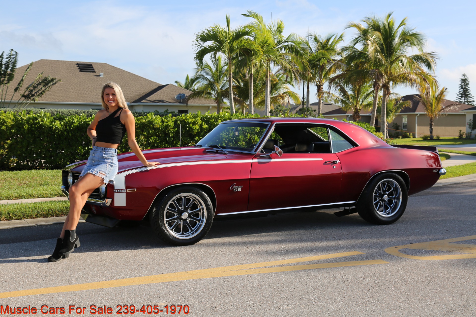 Used 1969 Chevrolet Camaro 454 4 Speed 12 Bolt Posi for sale Sold at Muscle Cars for Sale Inc. in Fort Myers FL 33912 2