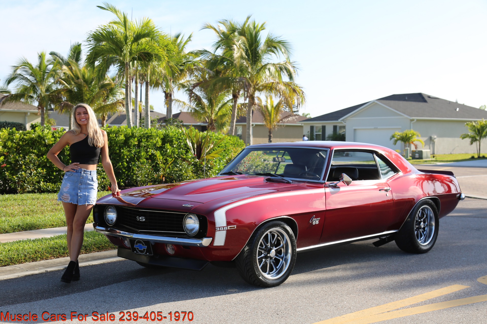Used 1969 Chevrolet Camaro 454 4 Speed 12 Bolt Posi for sale Sold at Muscle Cars for Sale Inc. in Fort Myers FL 33912 4