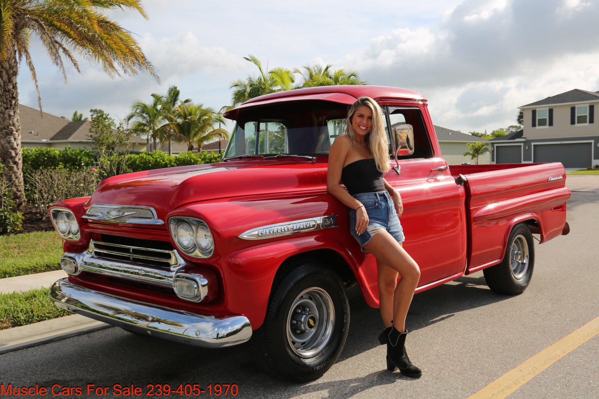Used 1959 Chevrolet Apache for sale Sold at Muscle Cars for Sale Inc. in Fort Myers FL 33912 2