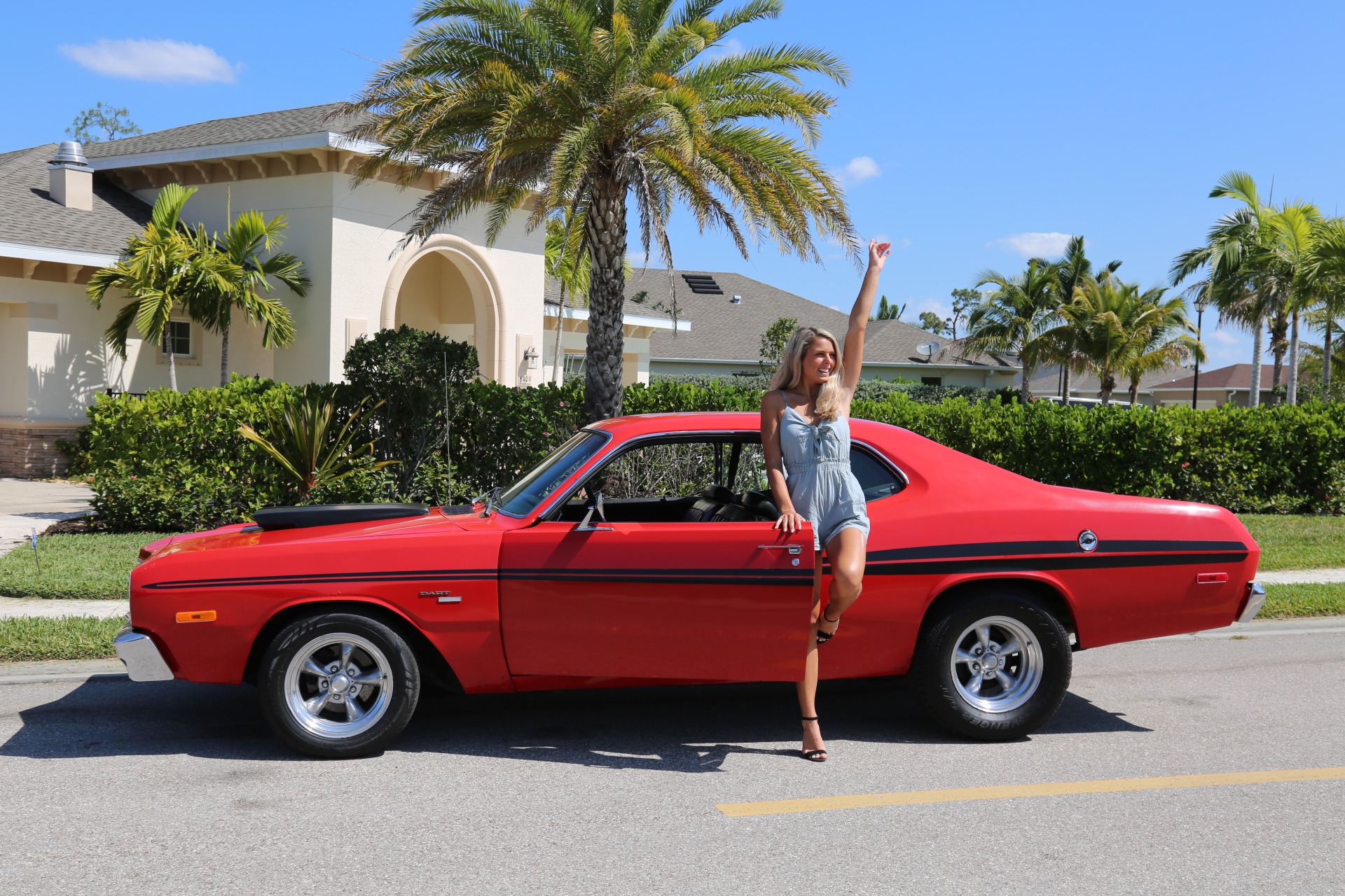 Used 1973 Dodge Dart Dart V8 Auto for sale Sold at Muscle Cars for Sale Inc. in Fort Myers FL 33912 4