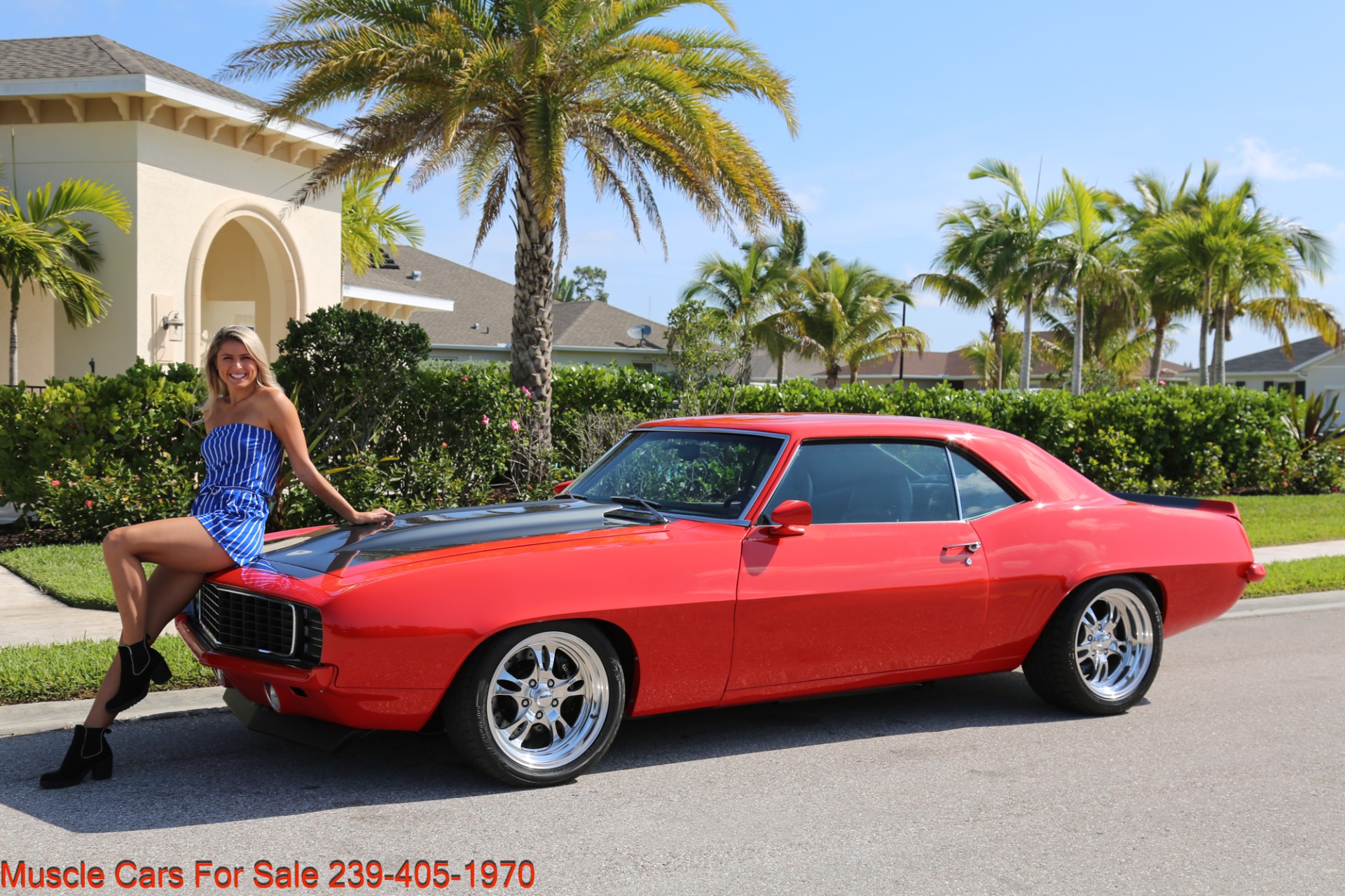 Used 1969 Chevrolet Camaro Rally Sport   RS resto mod for sale Sold at Muscle Cars for Sale Inc. in Fort Myers FL 33912 3