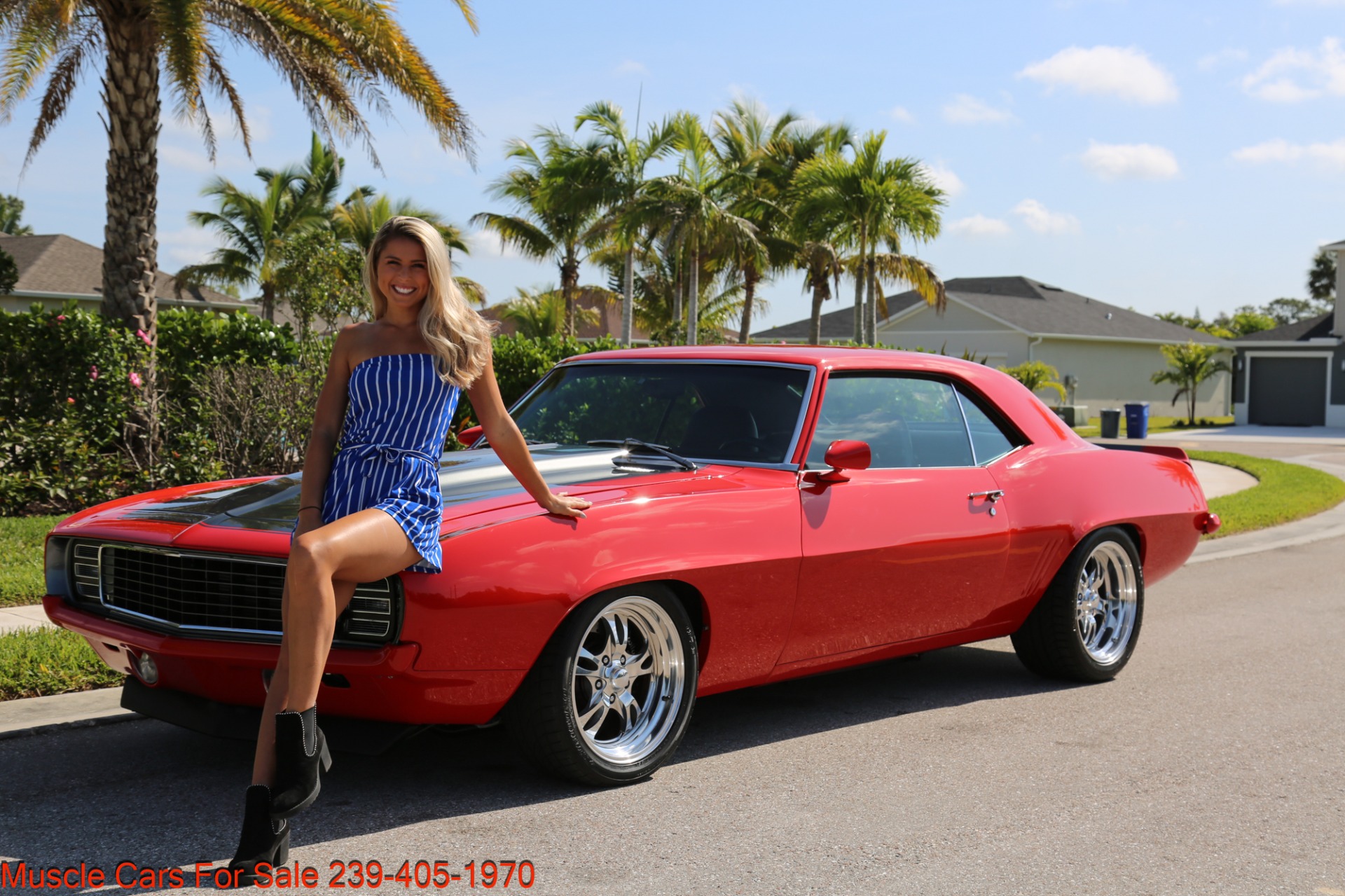 Used 1969 Chevrolet Camaro Rally Sport   RS resto mod for sale Sold at Muscle Cars for Sale Inc. in Fort Myers FL 33912 1