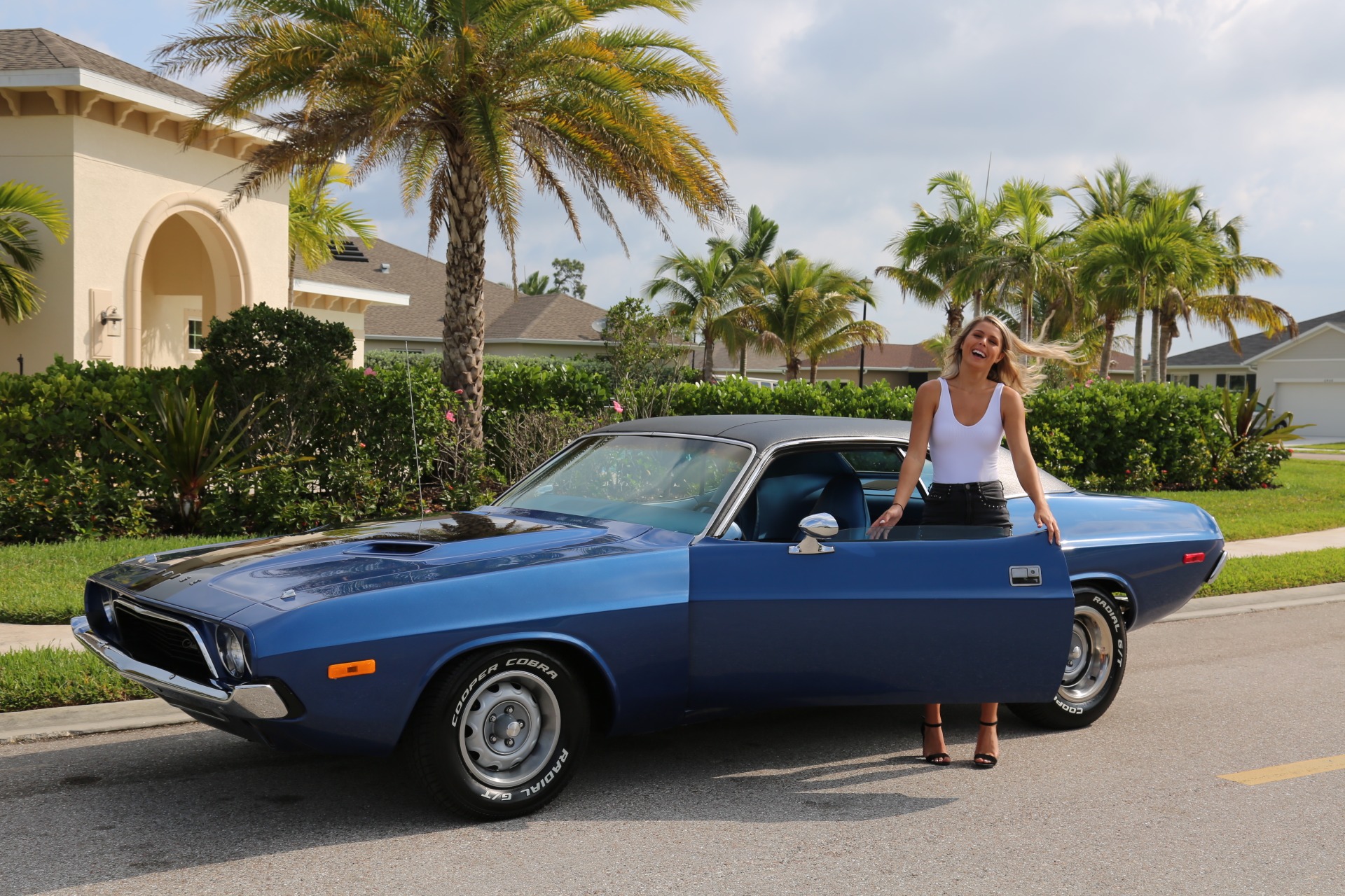 Used 1973 Dodge Challenger 360 V8 Automatic for sale Sold at Muscle Cars for Sale Inc. in Fort Myers FL 33912 2