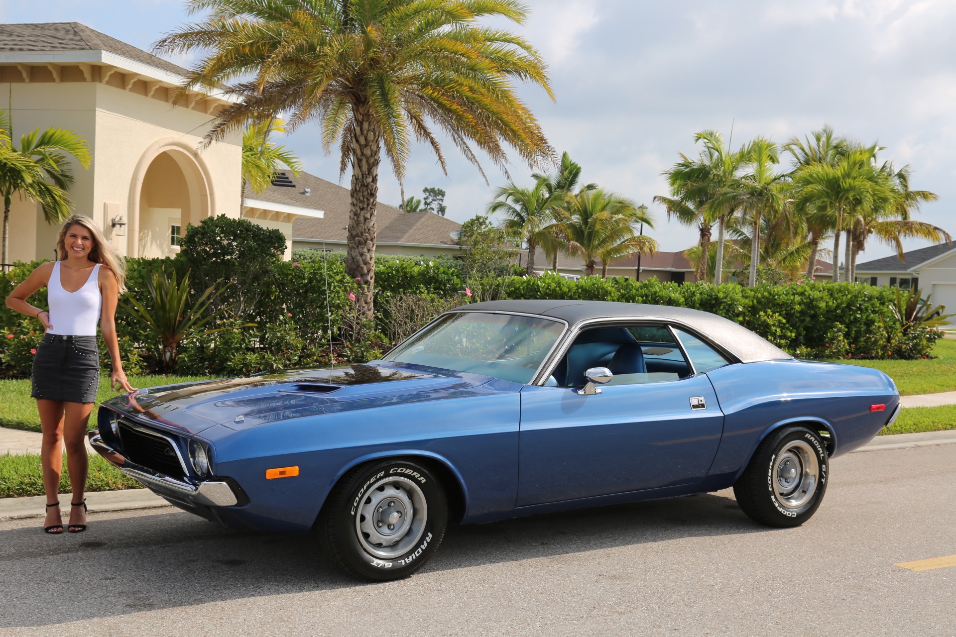 Used 1973 Dodge Challenger 360 V8 Automatic for sale Sold at Muscle Cars for Sale Inc. in Fort Myers FL 33912 1