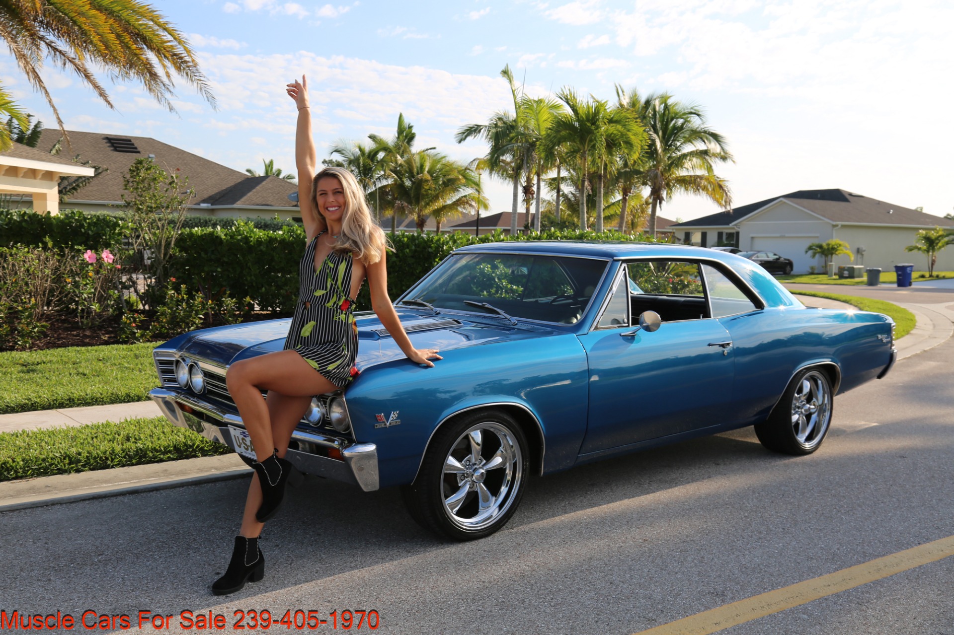Used 1967 Chevrolet Chevelle Malibu Chevelle for sale Sold at Muscle Cars for Sale Inc. in Fort Myers FL 33912 2