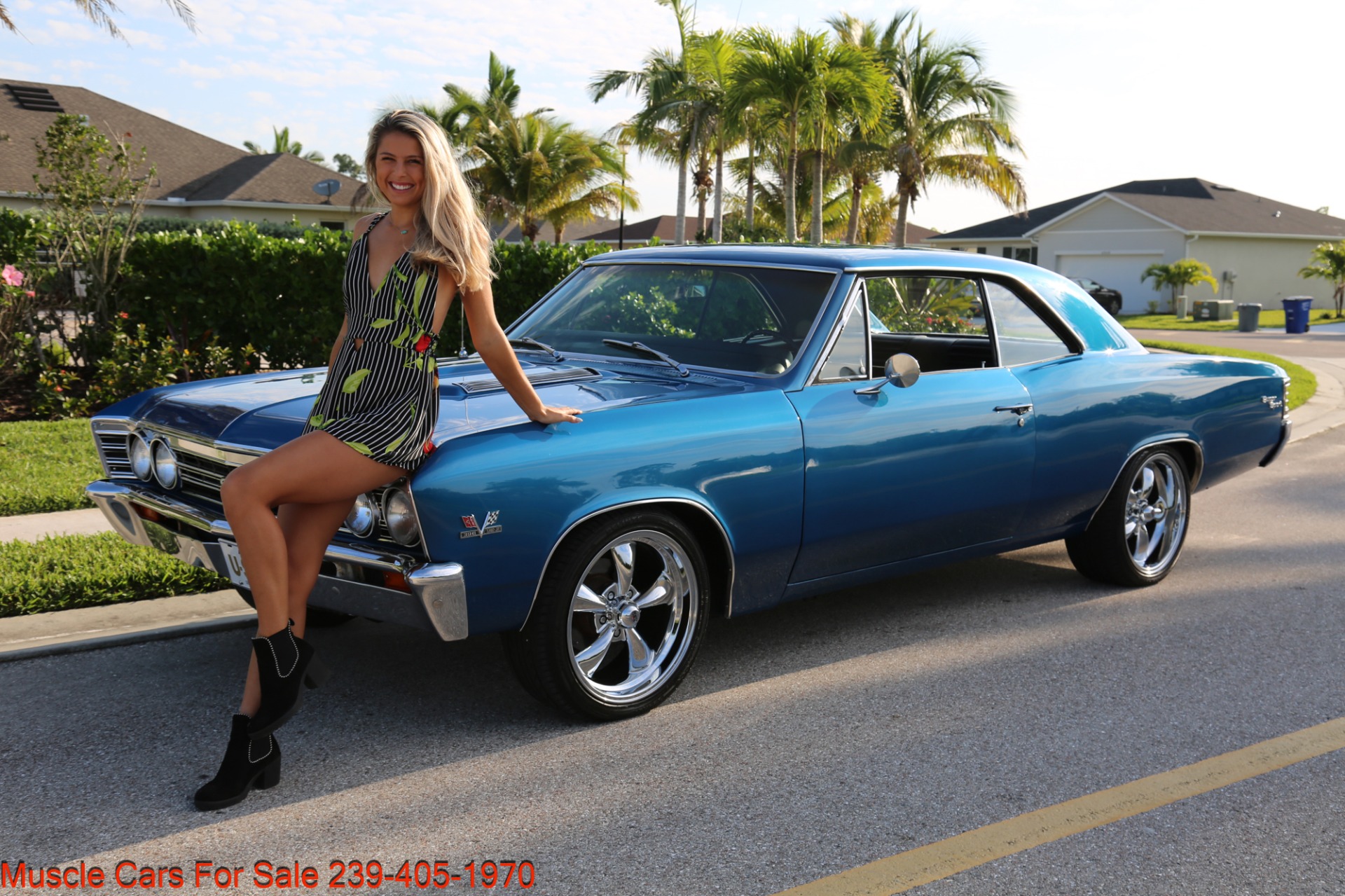 Used 1967 Chevrolet Chevelle Malibu Chevelle for sale Sold at Muscle Cars for Sale Inc. in Fort Myers FL 33912 4