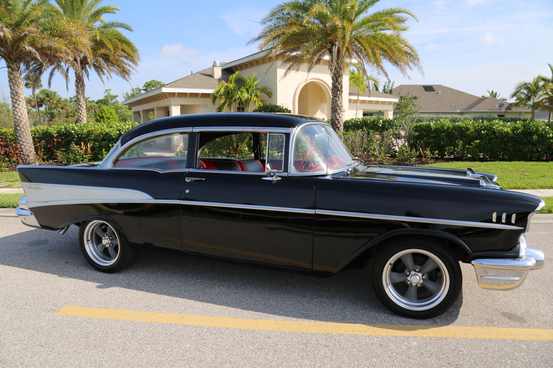 Used 1957 Chevy Bel Air Belair for sale Sold at Muscle Cars for Sale Inc. in Fort Myers FL 33912 6