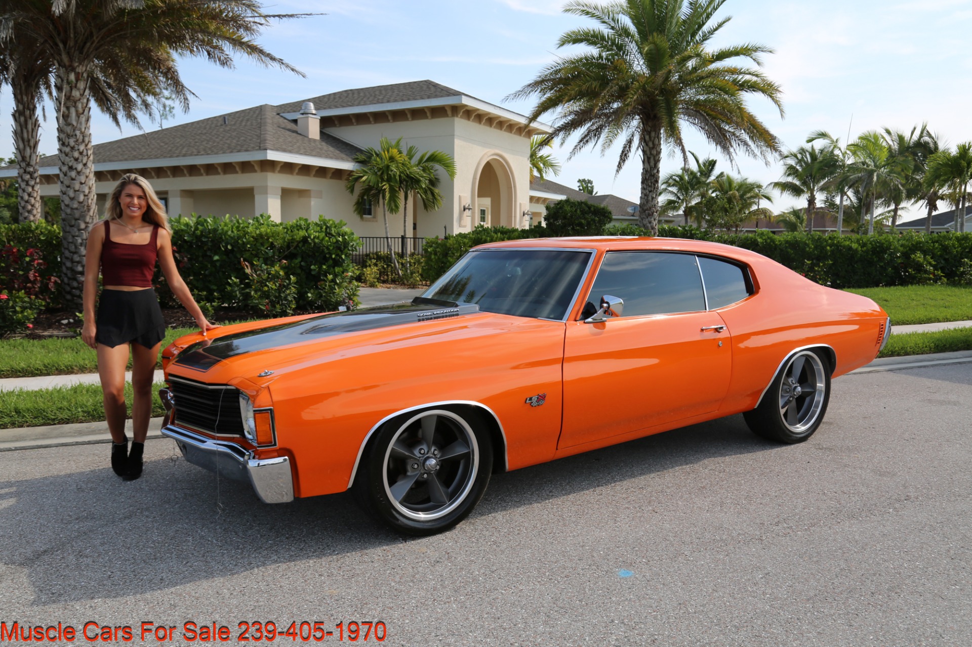 Used 1972 Chevy Chevelle LS 6 speed Cp for sale Sold at Muscle Cars for Sale Inc. in Fort Myers FL 33912 7