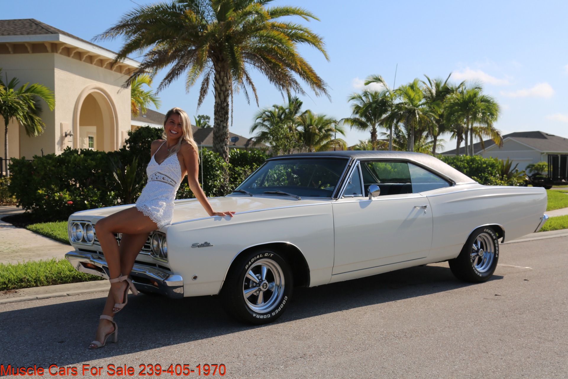 Used 1968 Plymouth Satellite Satalite 2 Door for sale Sold at Muscle Cars for Sale Inc. in Fort Myers FL 33912 2