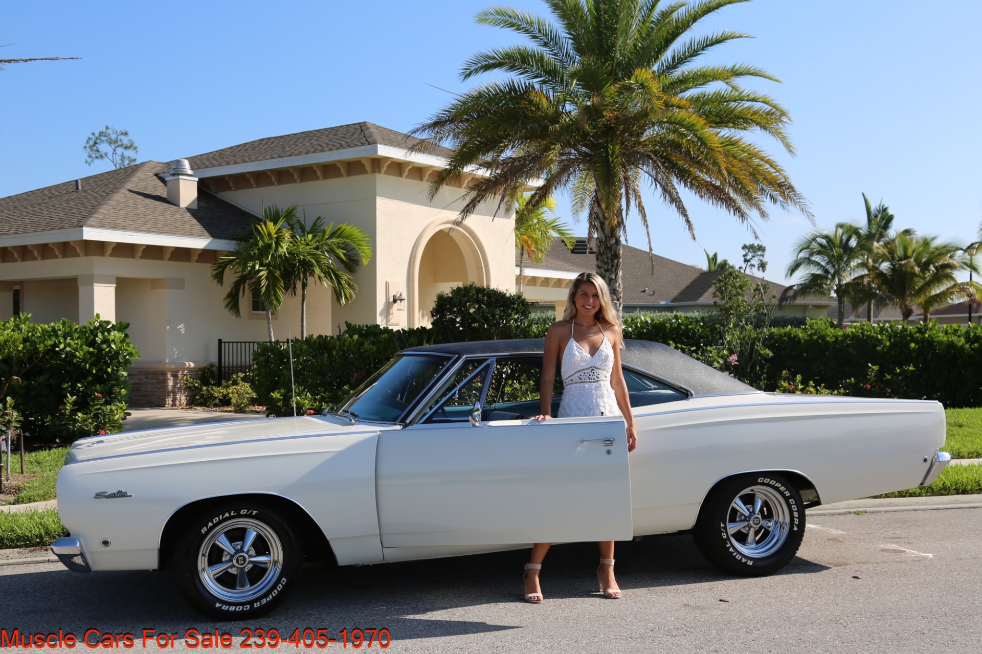 Used 1968 Plymouth Satellite Satalite 2 Door for sale Sold at Muscle Cars for Sale Inc. in Fort Myers FL 33912 3