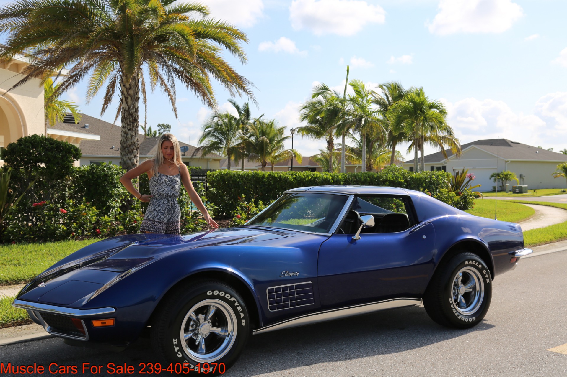 Used 1971 Chevrolet Corvette Stingray Stingray for sale Sold at Muscle Cars for Sale Inc. in Fort Myers FL 33912 2