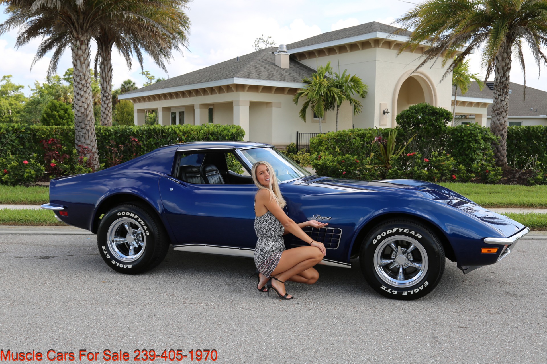 Used 1971 Chevrolet Corvette Stingray Stingray for sale Sold at Muscle Cars for Sale Inc. in Fort Myers FL 33912 1