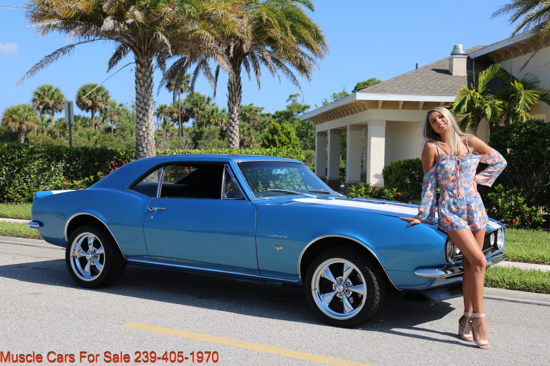 Used 1967 Chevrolet Camaro SS Trimed for sale Sold at Muscle Cars for Sale Inc. in Fort Myers FL 33912 2