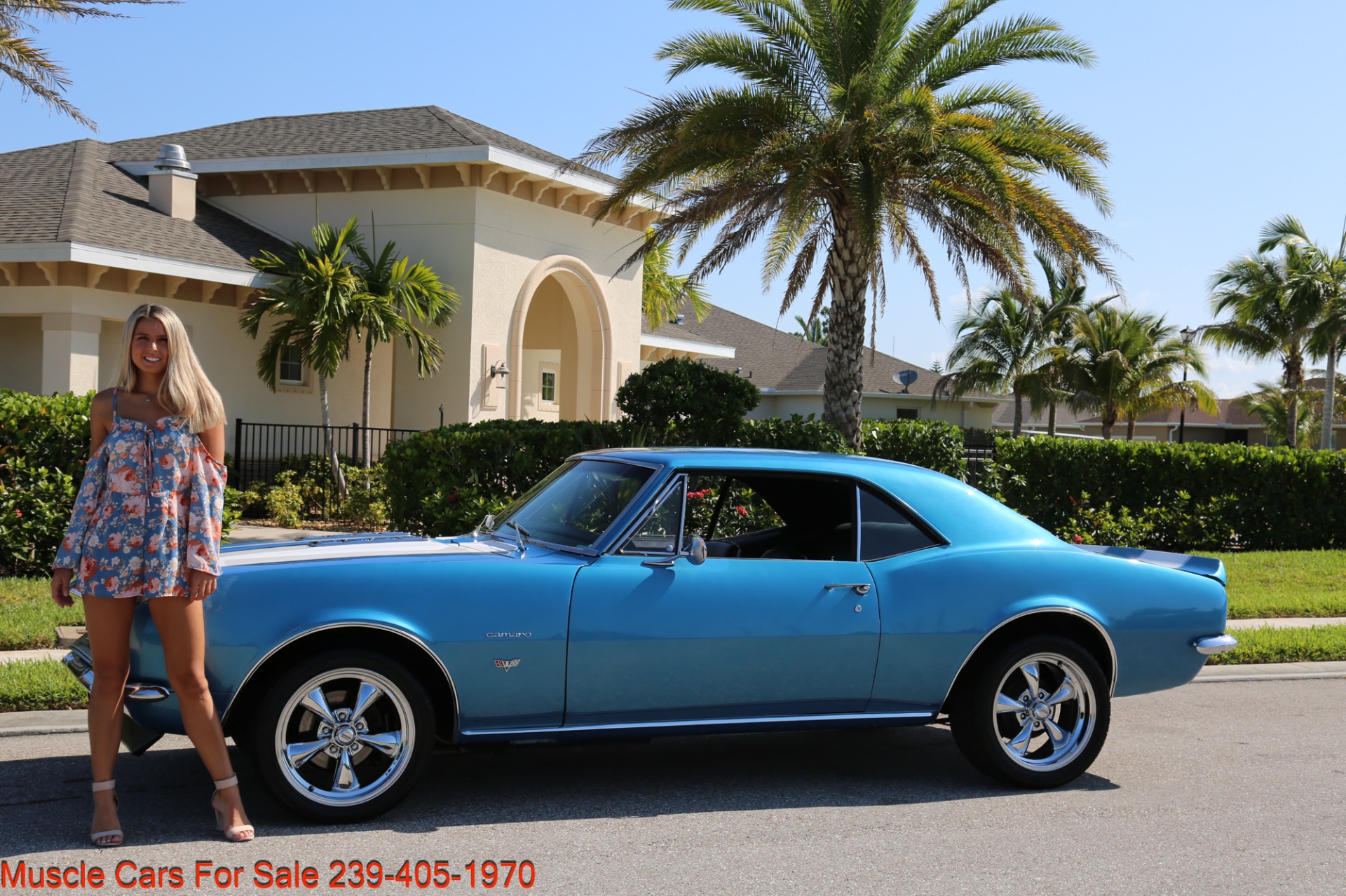 Used 1967 Chevrolet Camaro SS Trimed for sale Sold at Muscle Cars for Sale Inc. in Fort Myers FL 33912 4