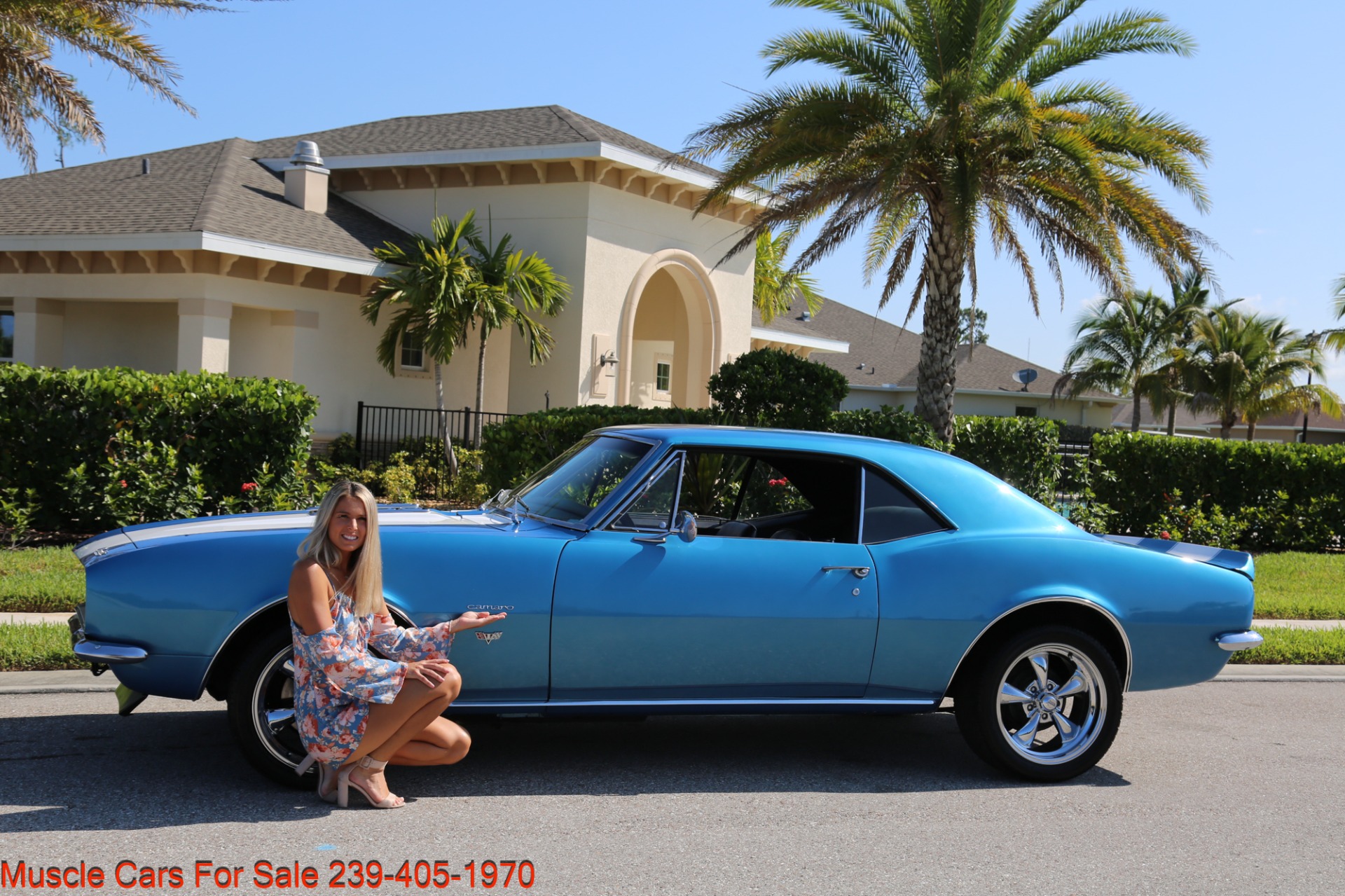 Used 1967 Chevrolet Camaro SS Trimed for sale Sold at Muscle Cars for Sale Inc. in Fort Myers FL 33912 5