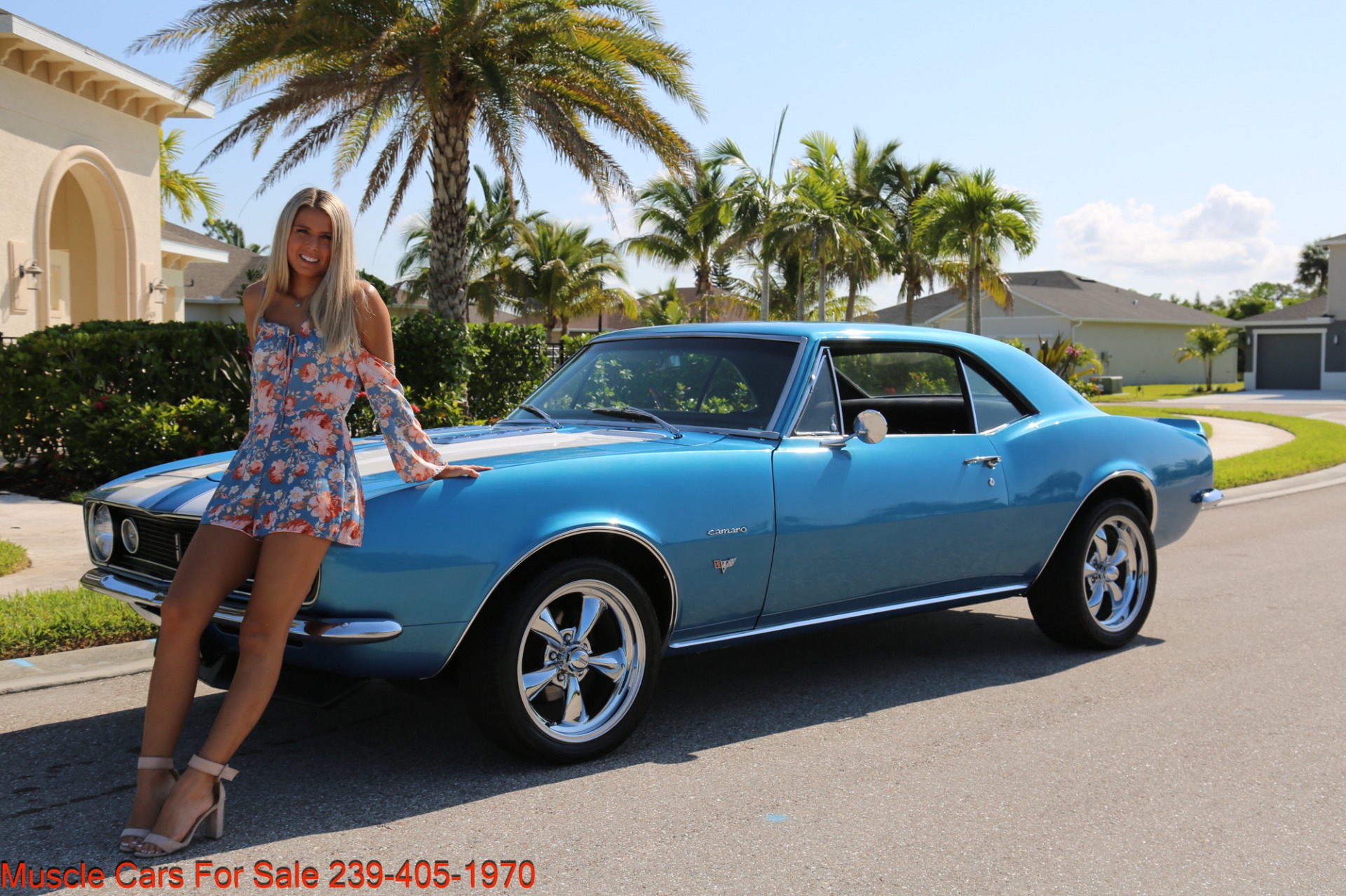 Used 1967 Chevrolet Camaro SS Trimed for sale Sold at Muscle Cars for Sale Inc. in Fort Myers FL 33912 1