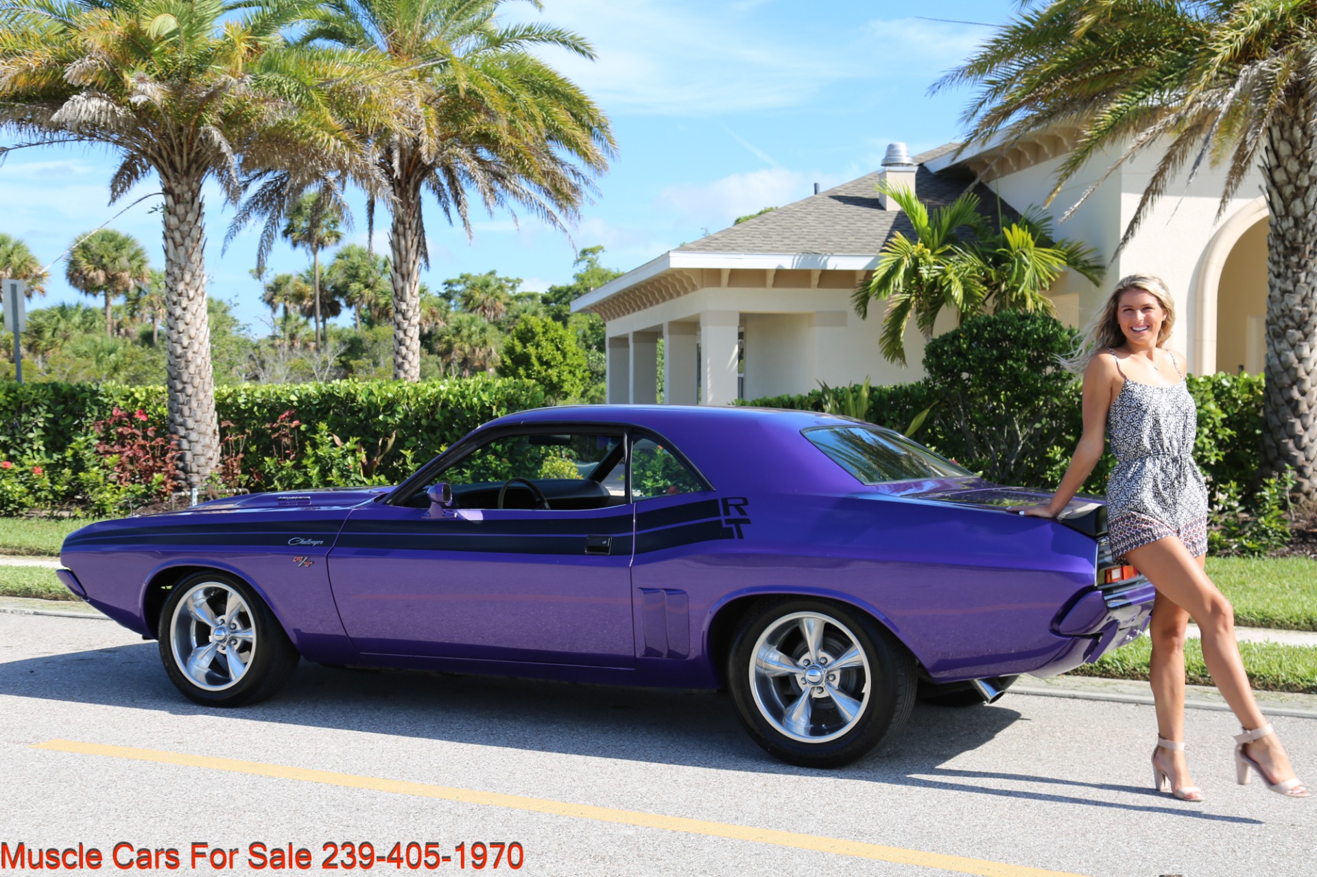 Used 1971 Dodge Challenger RT for sale Sold at Muscle Cars for Sale Inc. in Fort Myers FL 33912 3