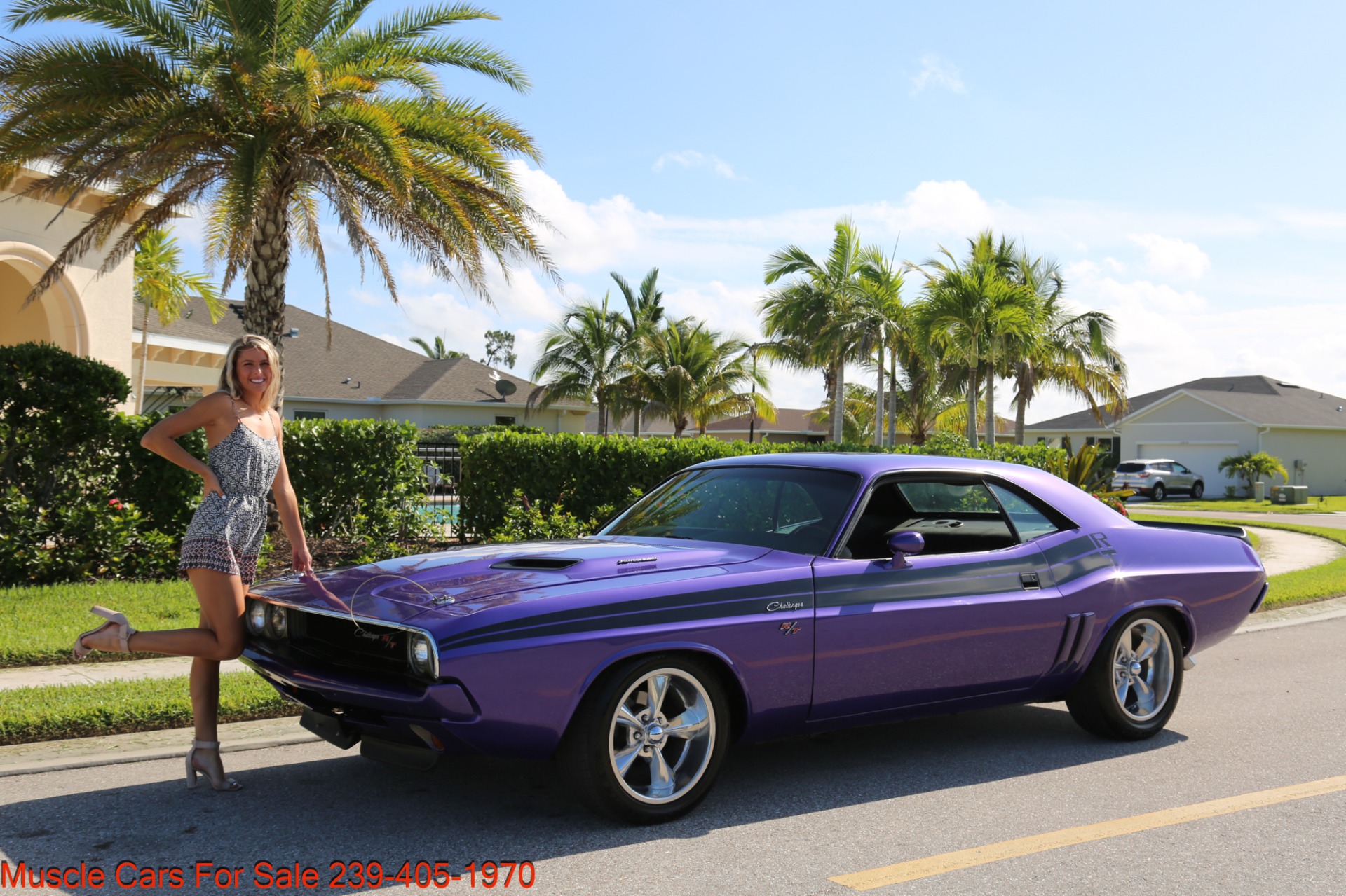 Used 1971 Dodge Challenger RT for sale Sold at Muscle Cars for Sale Inc. in Fort Myers FL 33912 5