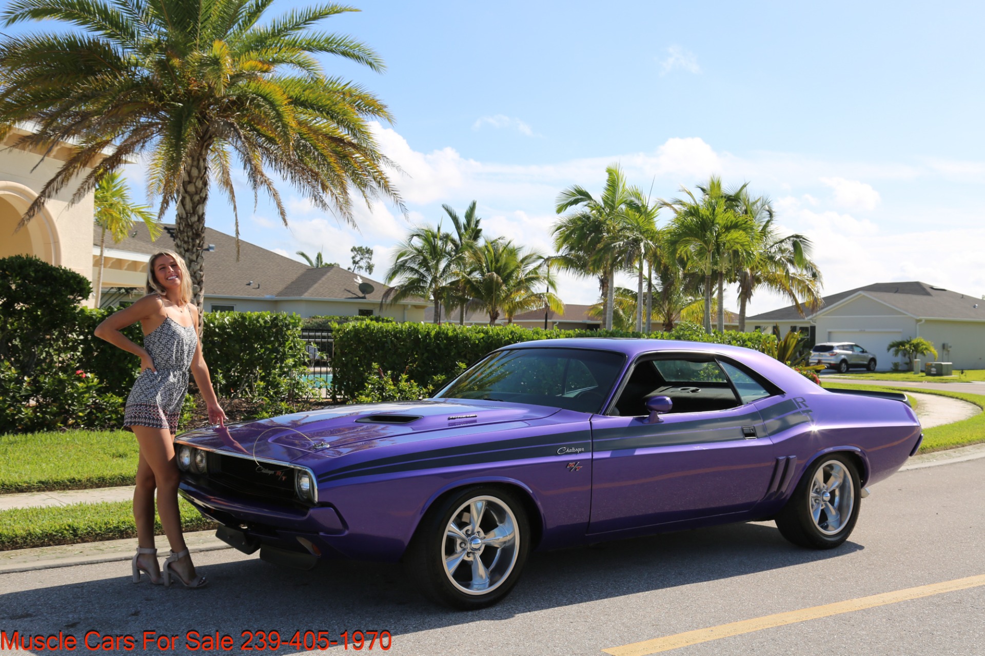 Used 1971 Dodge Challenger RT for sale Sold at Muscle Cars for Sale Inc. in Fort Myers FL 33912 1