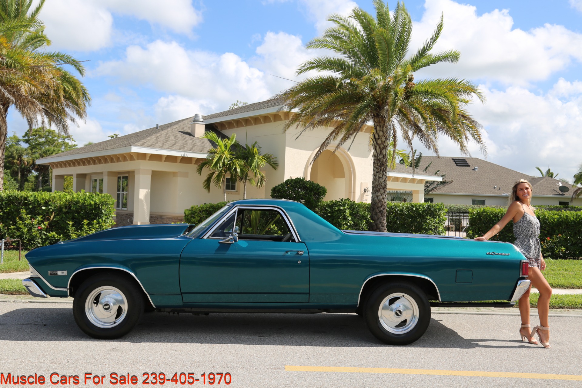 Used 1968 Chevrolet El Camino for sale Sold at Muscle Cars for Sale Inc. in Fort Myers FL 33912 3