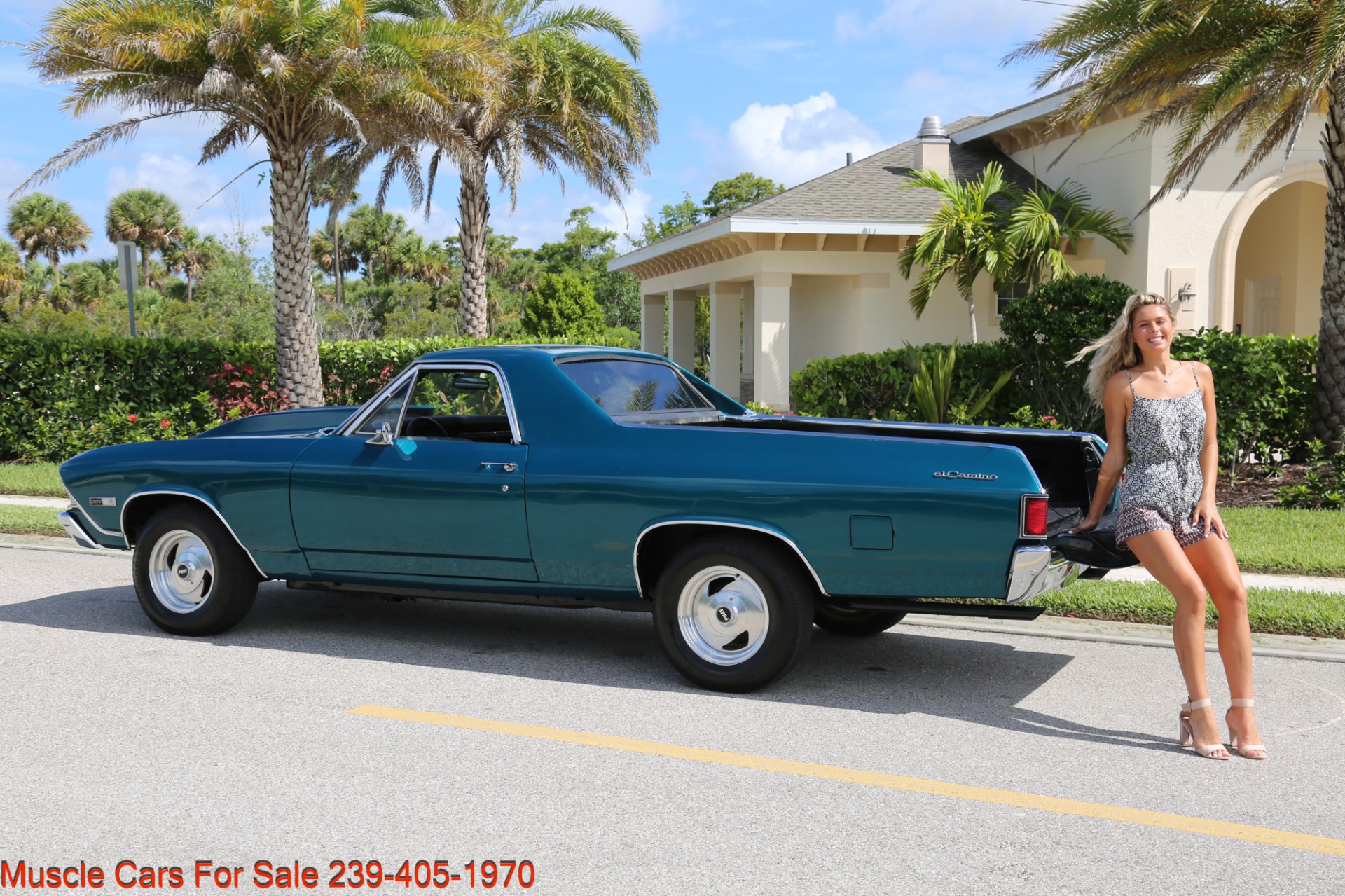 Used 1968 Chevrolet El Camino for sale Sold at Muscle Cars for Sale Inc. in Fort Myers FL 33912 4