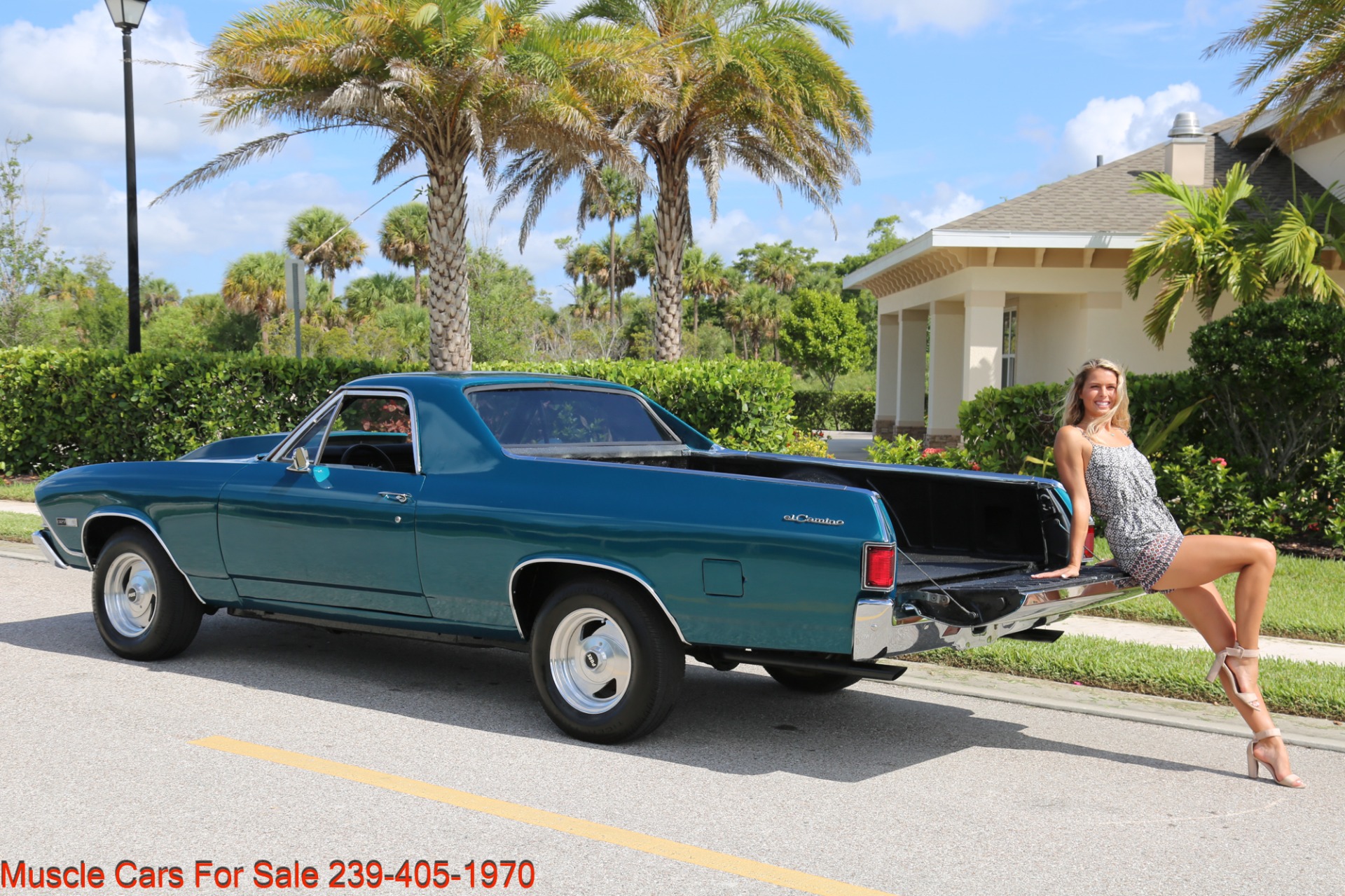 Used 1968 Chevrolet El Camino for sale Sold at Muscle Cars for Sale Inc. in Fort Myers FL 33912 5