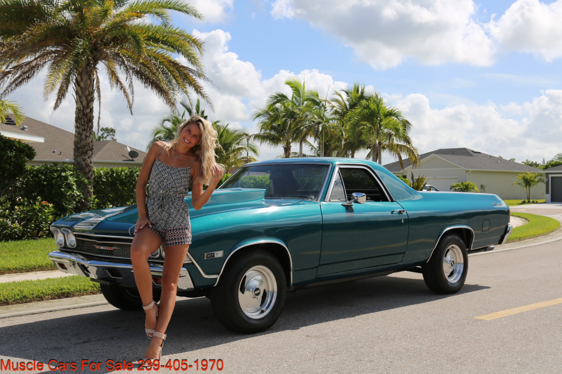Used 1968 Chevrolet El Camino for sale Sold at Muscle Cars for Sale Inc. in Fort Myers FL 33912 1