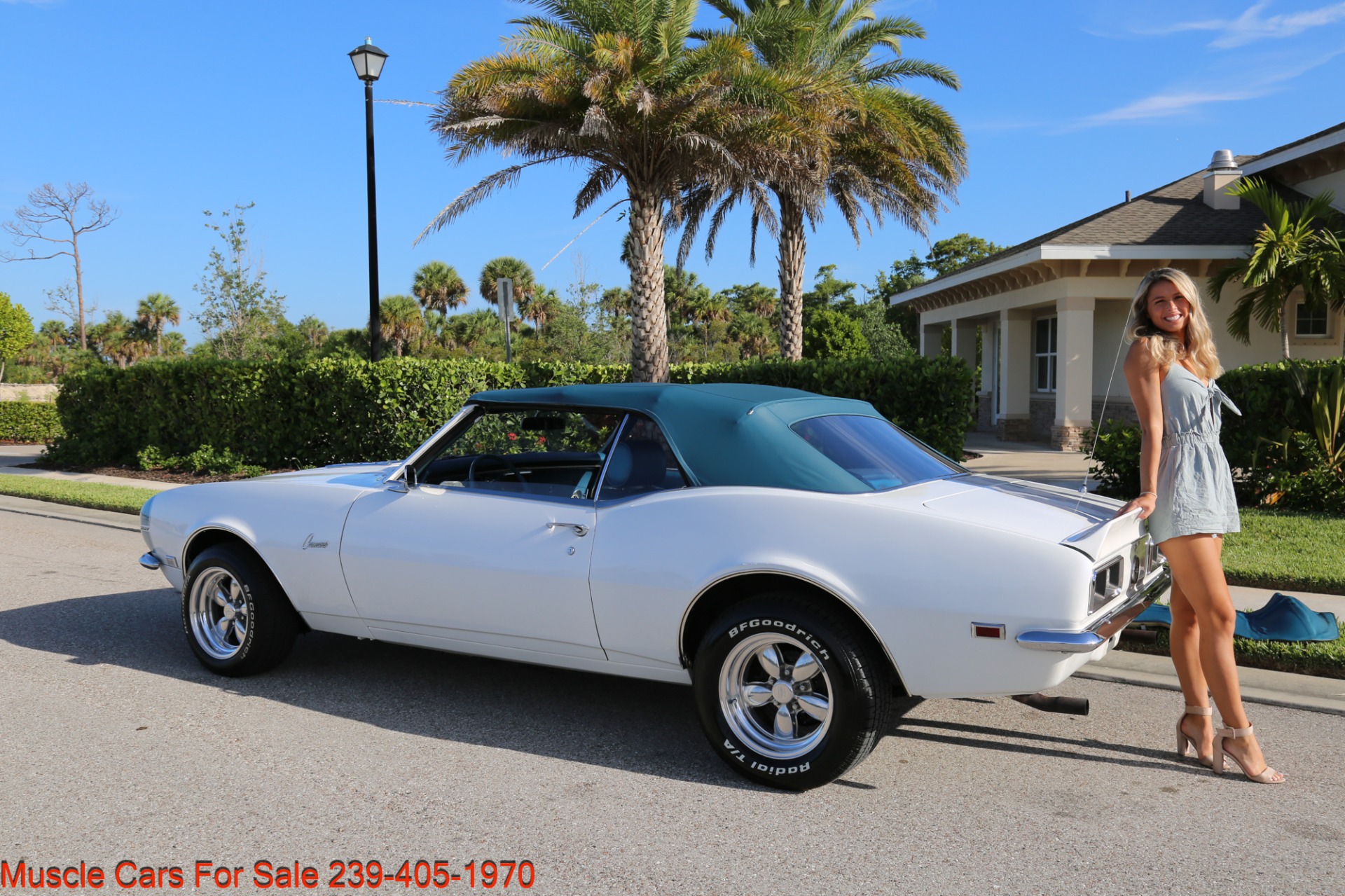 Used 1968 Chevrolet Camaro Convertible for sale Sold at Muscle Cars for Sale Inc. in Fort Myers FL 33912 4