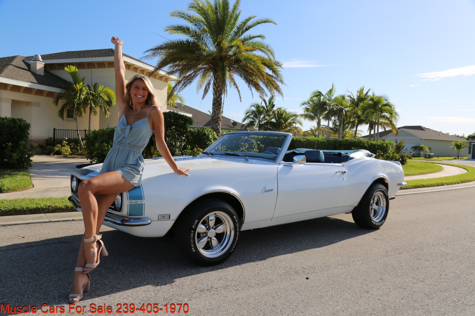 Used 1968 Chevrolet Camaro Convertible for sale Sold at Muscle Cars for Sale Inc. in Fort Myers FL 33912 1