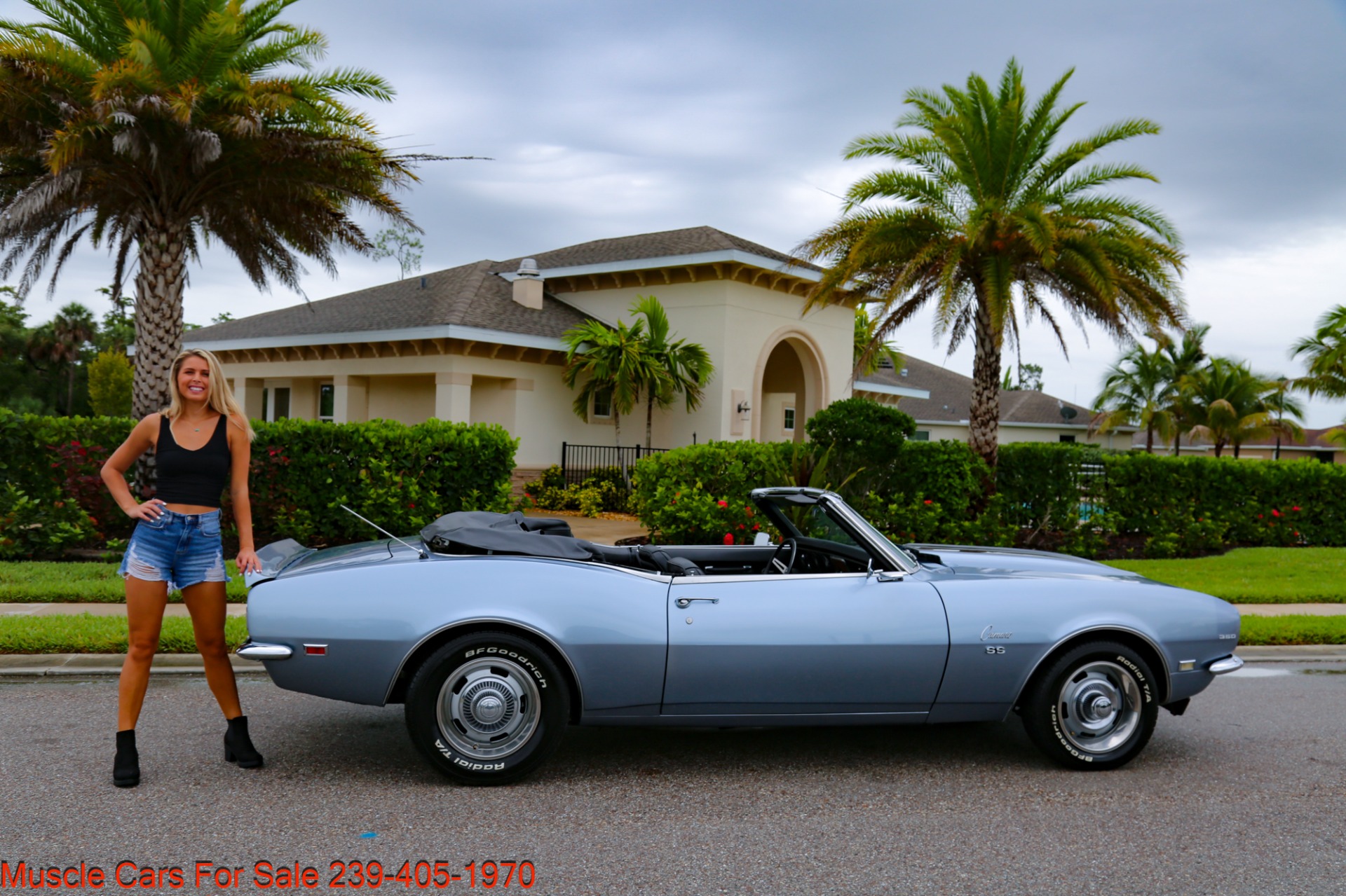 Used 1968 Chevrolet Camaro Convertible for sale Sold at Muscle Cars for Sale Inc. in Fort Myers FL 33912 6