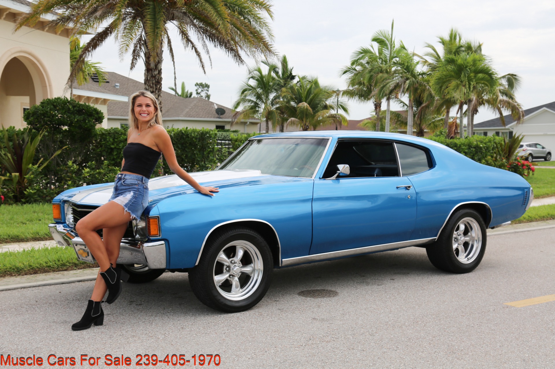 Used 1972 Chevrolet Chevelle SS Chevelle for sale Sold at Muscle Cars for Sale Inc. in Fort Myers FL 33912 3