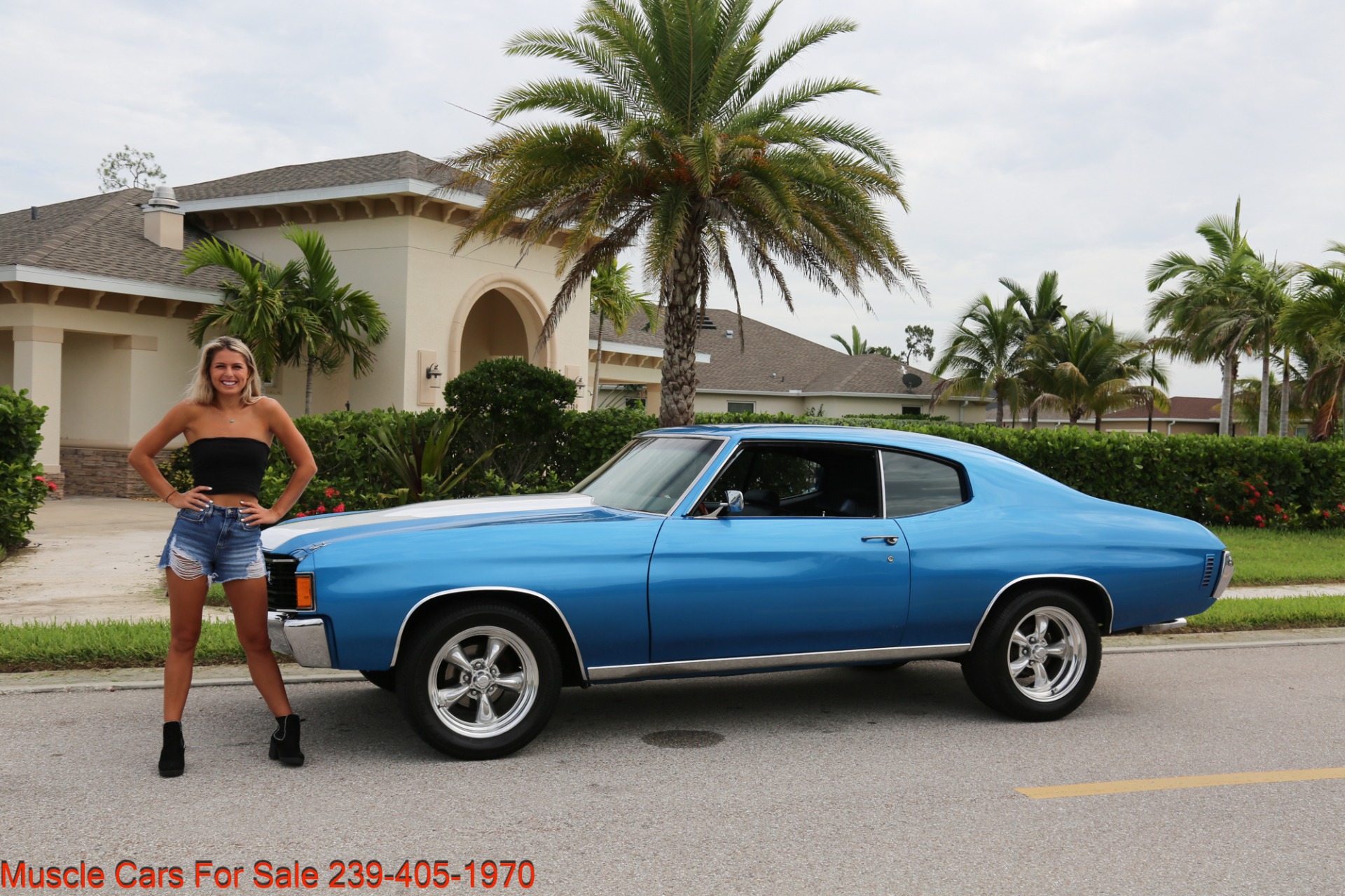 Used 1972 Chevrolet Chevelle SS Chevelle for sale Sold at Muscle Cars for Sale Inc. in Fort Myers FL 33912 4